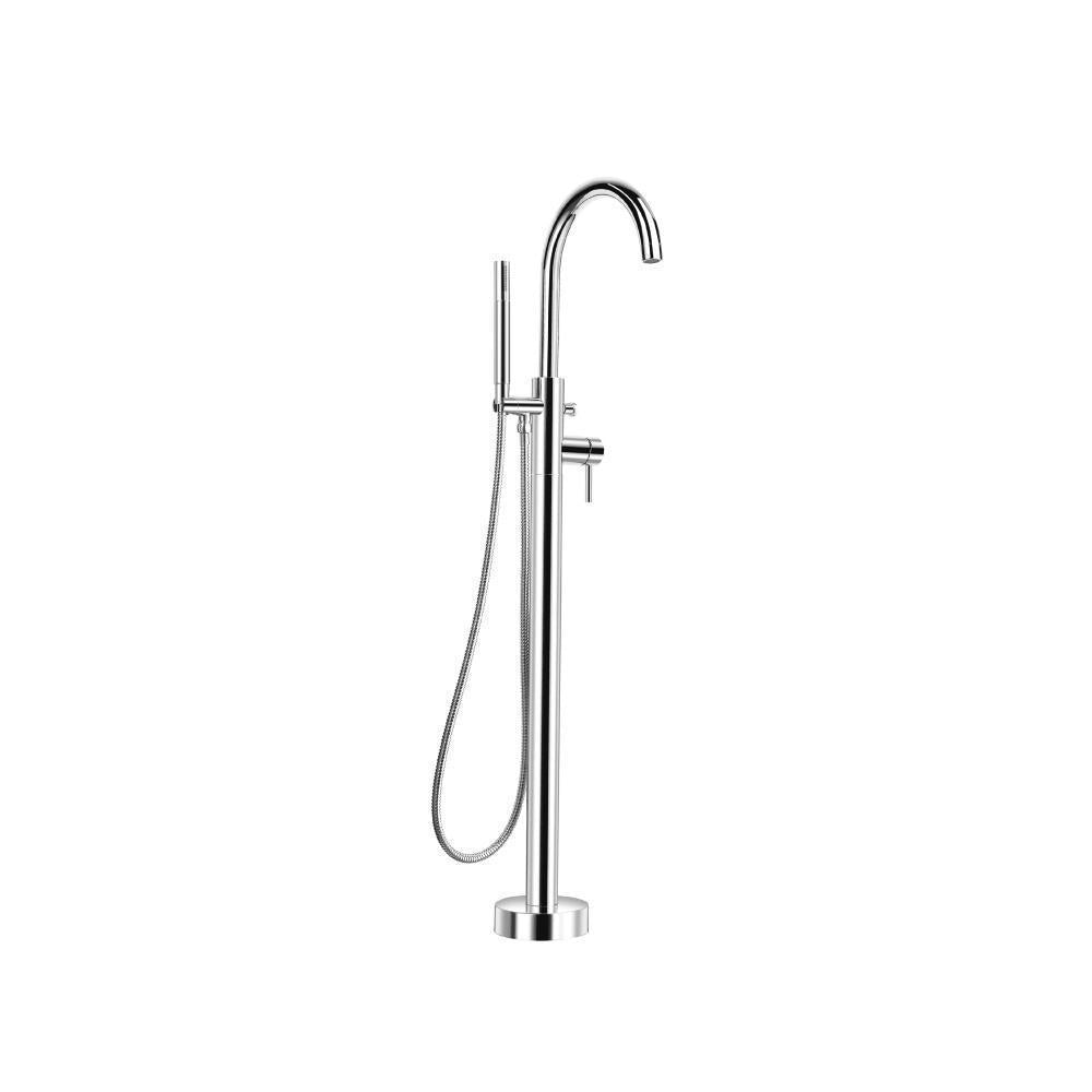 Serie 100™ - Freestanding Floor Mount Tub Filler With Hand Shower
