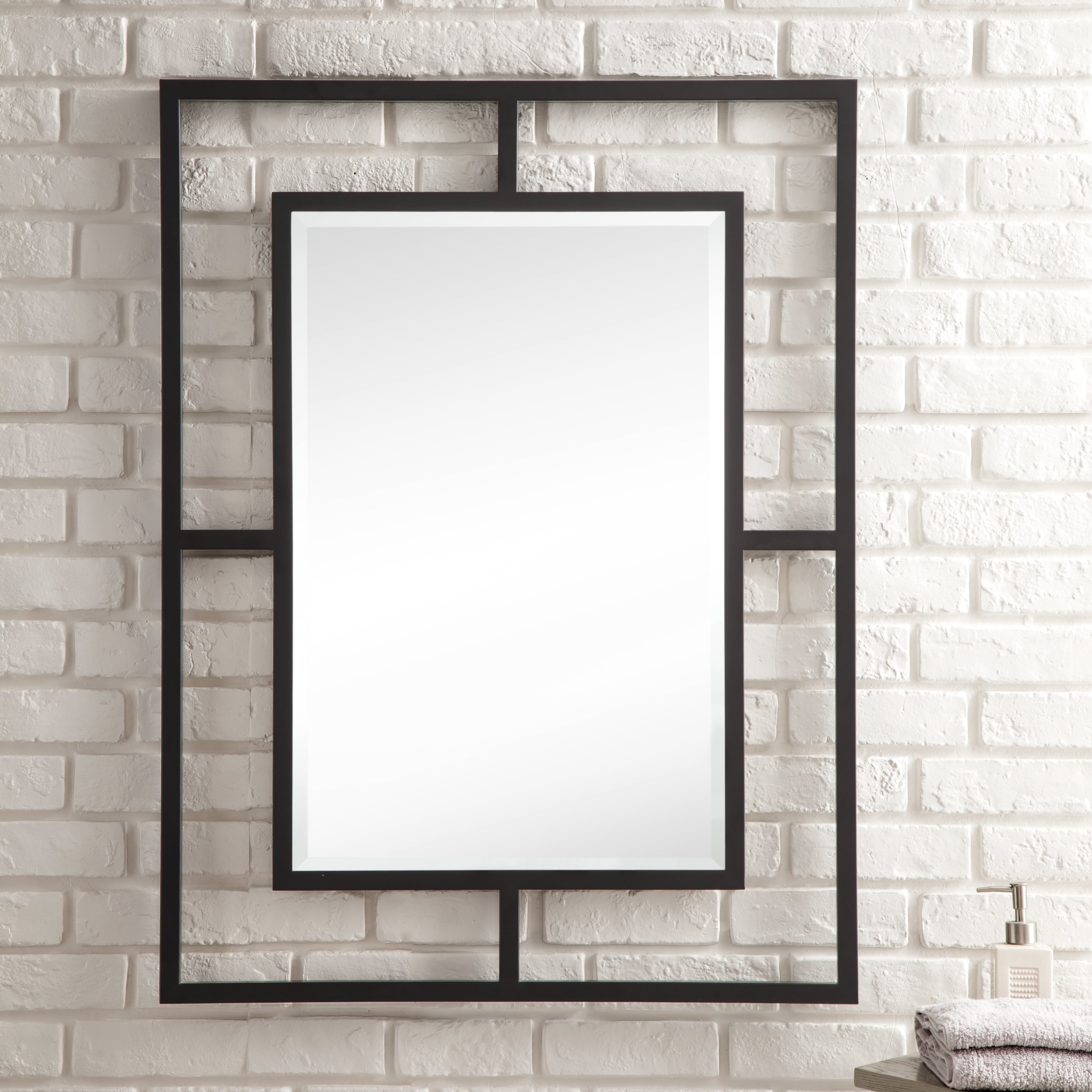 Boston 30" Rectangular Mirror