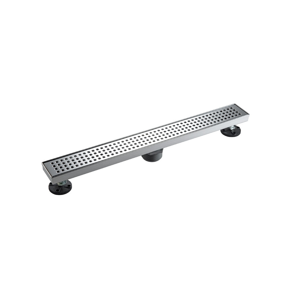 Flusso 24" Decorative Linear Drain with 2" Outlet