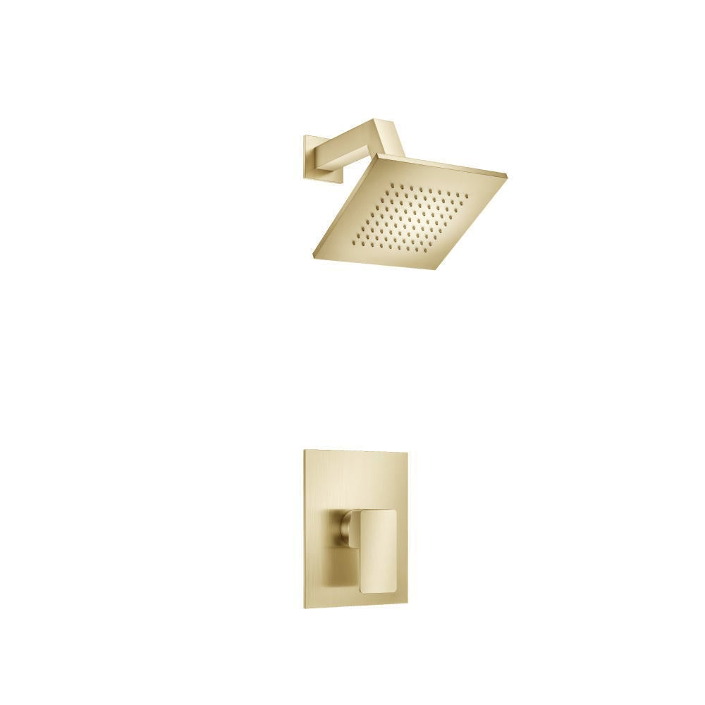 196.3050 - Single Output Shower Set - Brass Shower Head & Arm