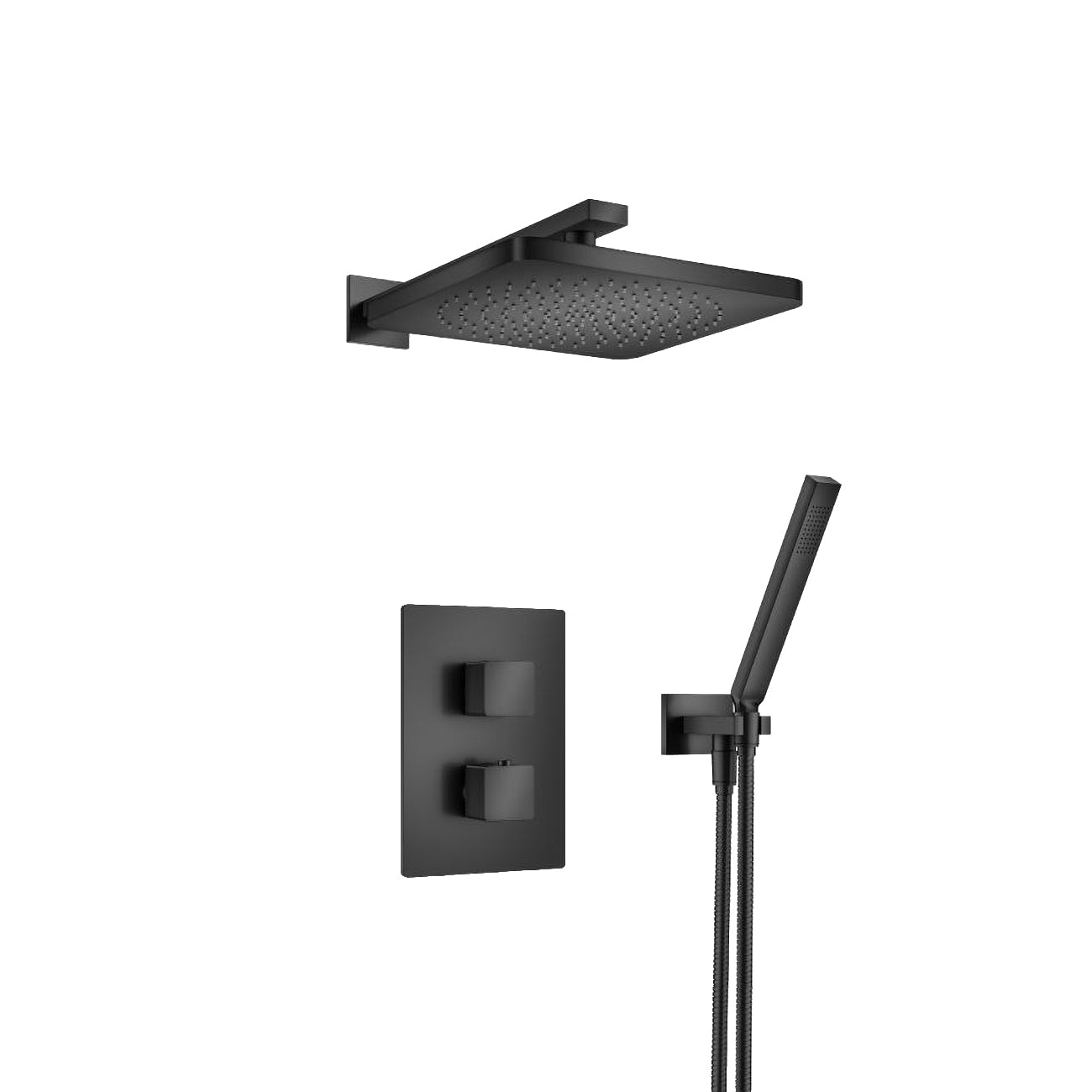196.7050 - Two Output Shower Set - Shower Head And Hand Held