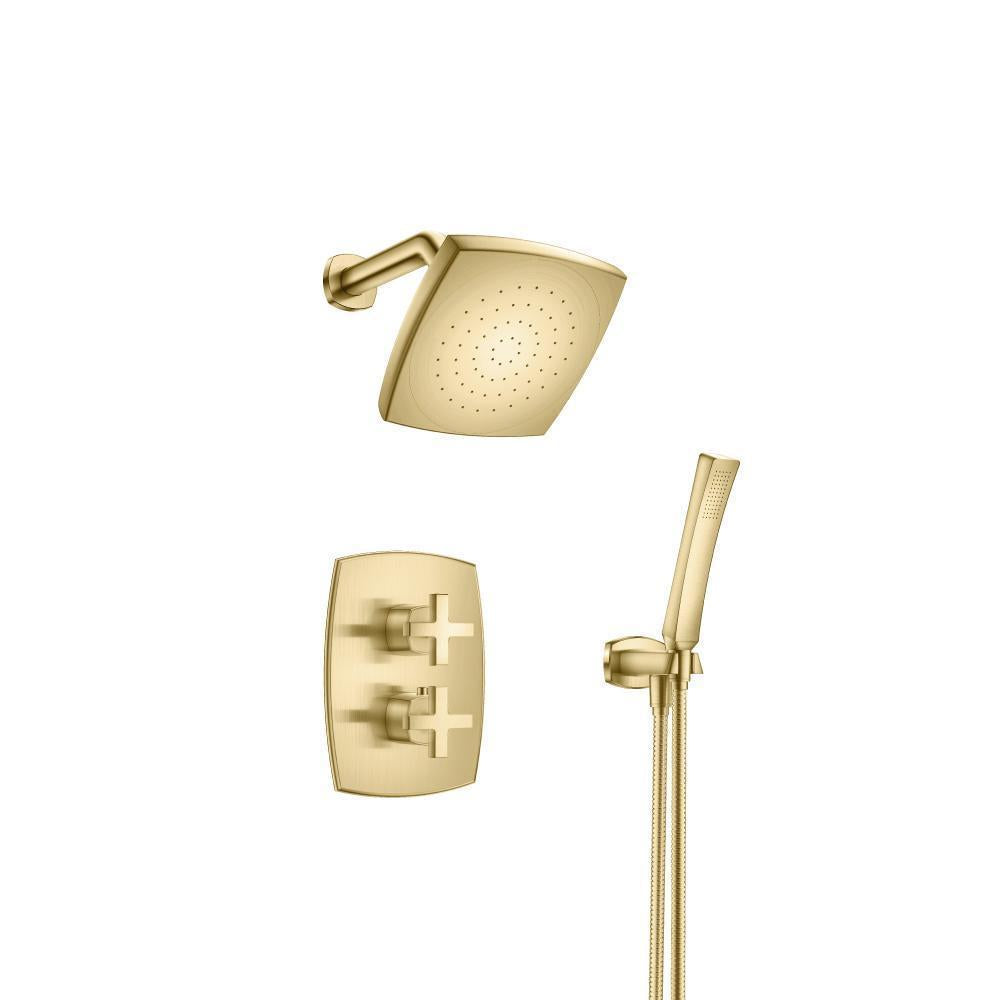 240.7050 - Two Output Shower Set - Shower Head And Hand Held