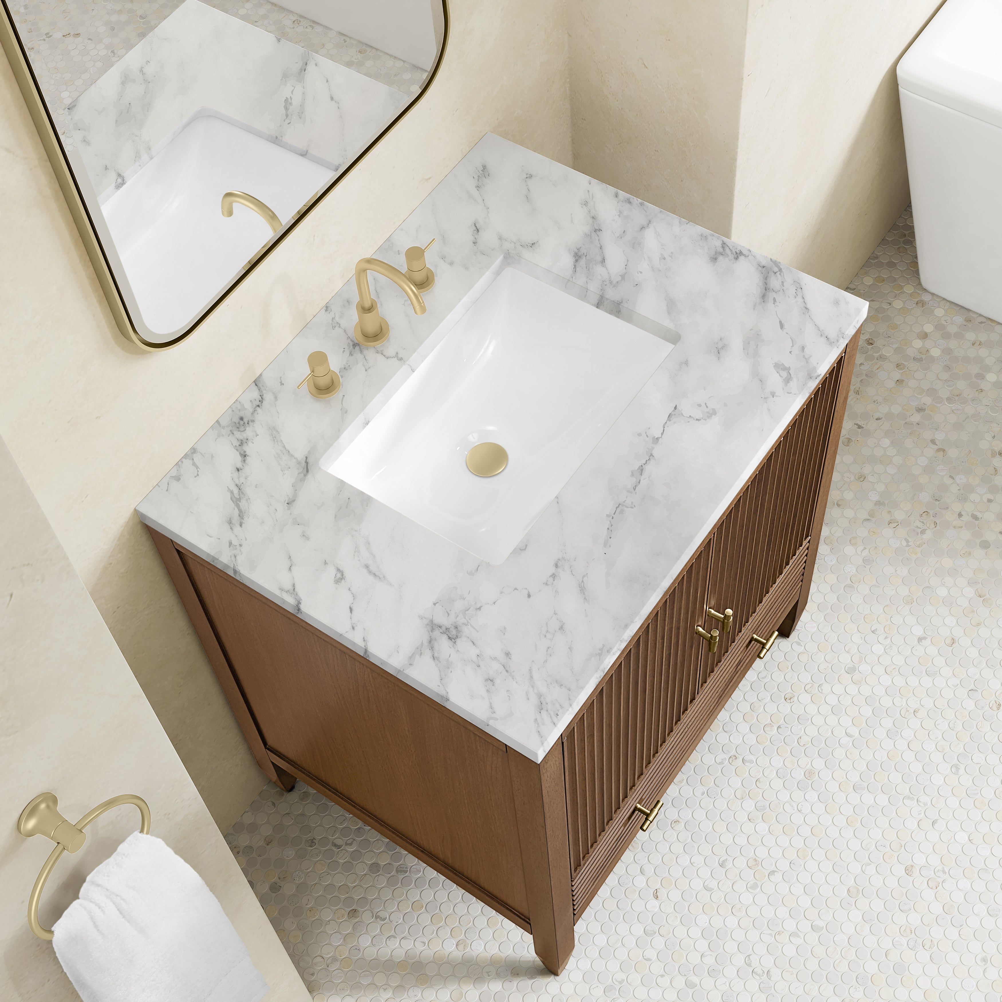 Myrrin 30" Single Vanity - 3cm Stone Top