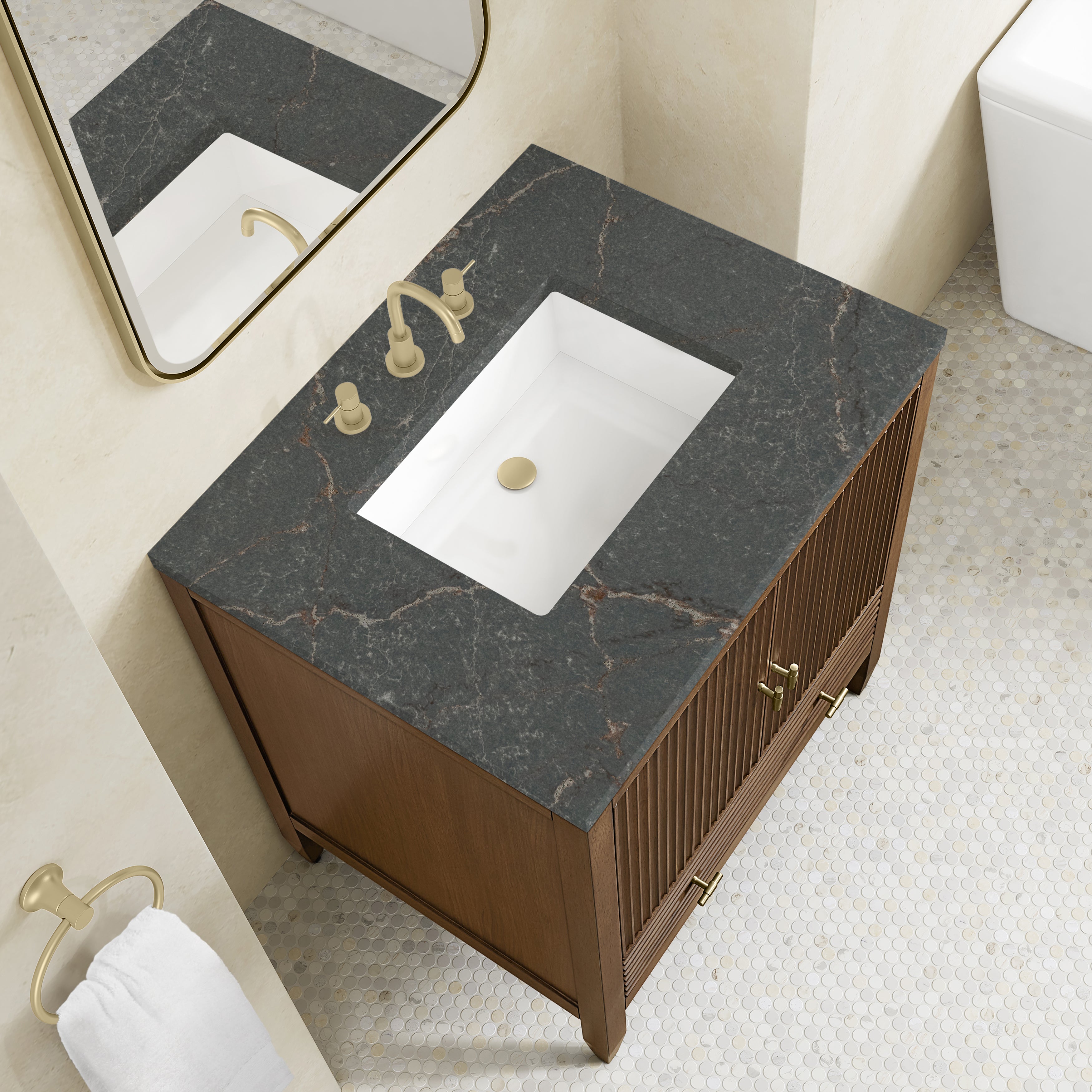 Myrrin 30" Single Vanity - 3cm Stone Top