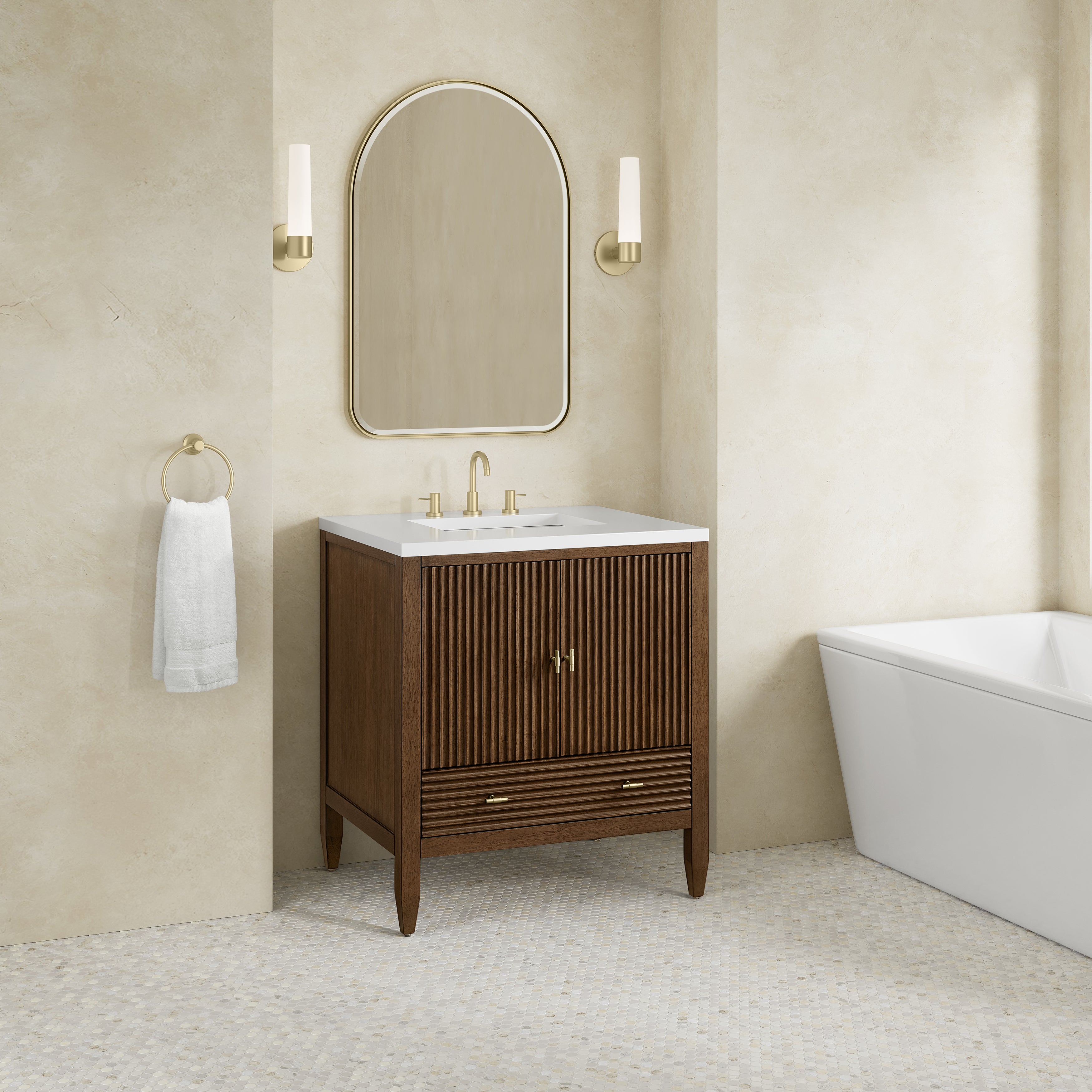 Myrrin 30" Single Vanity - 3cm Stone Top