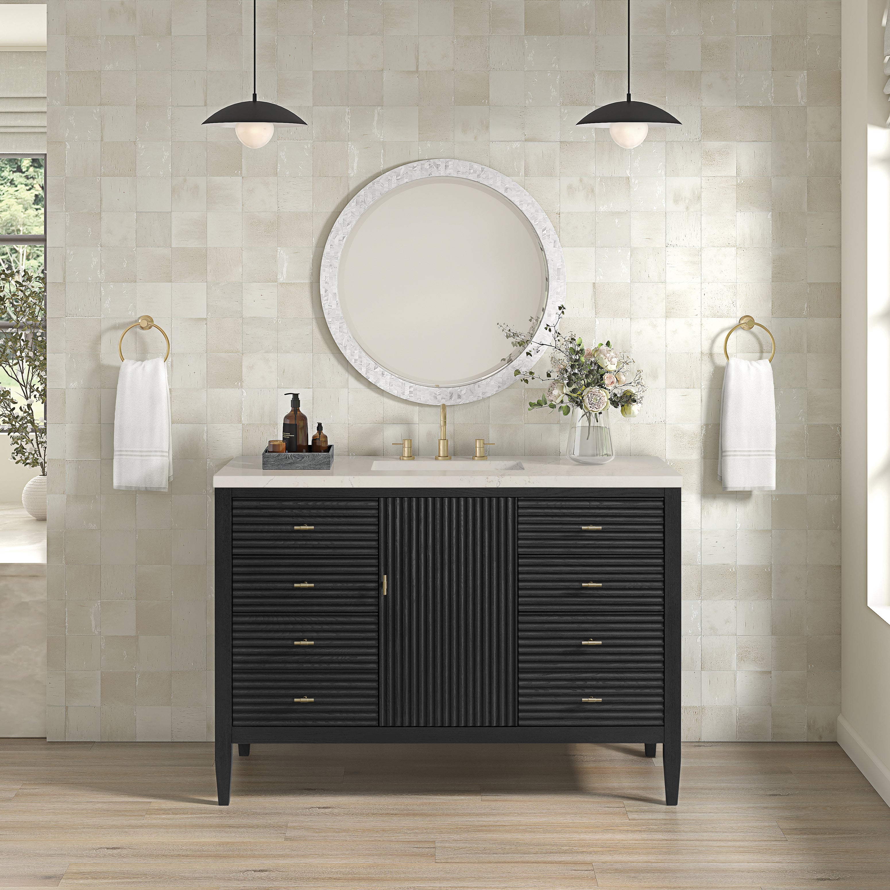 Myrrin 48" Single Vanity - 3cm Stone Top