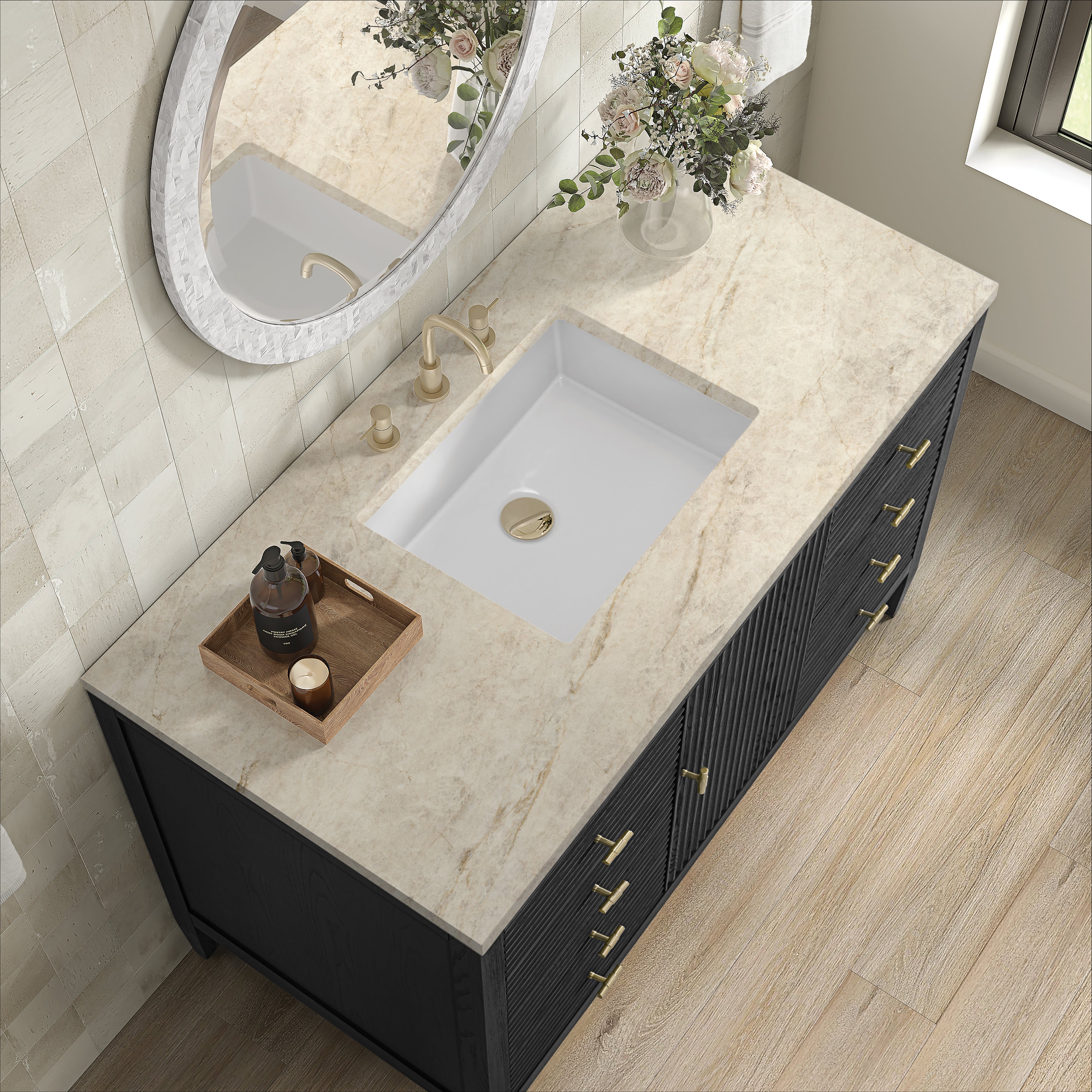Myrrin 48" Single Vanity - 3cm Stone Top
