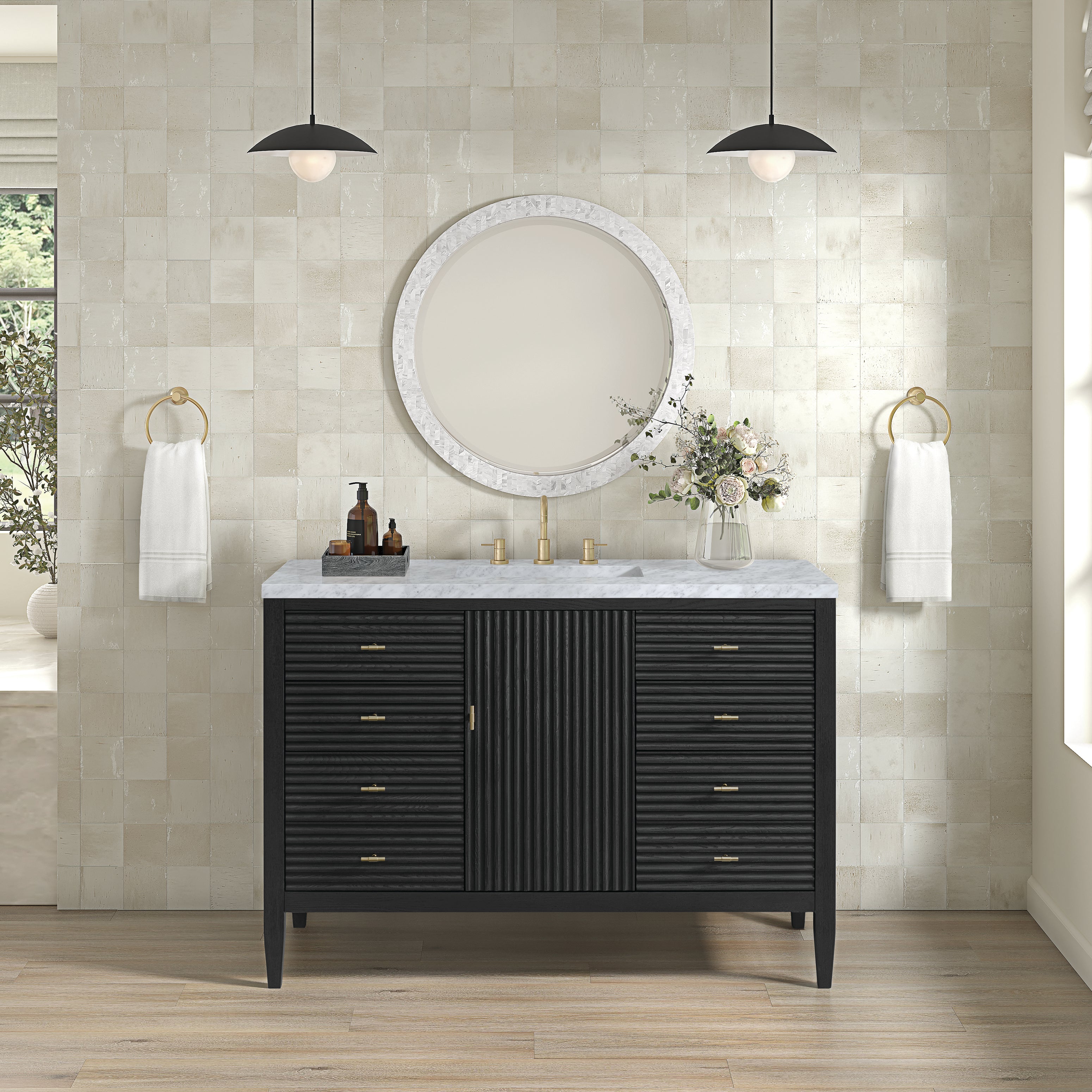 Myrrin 48" Single Vanity - 3cm Stone Top