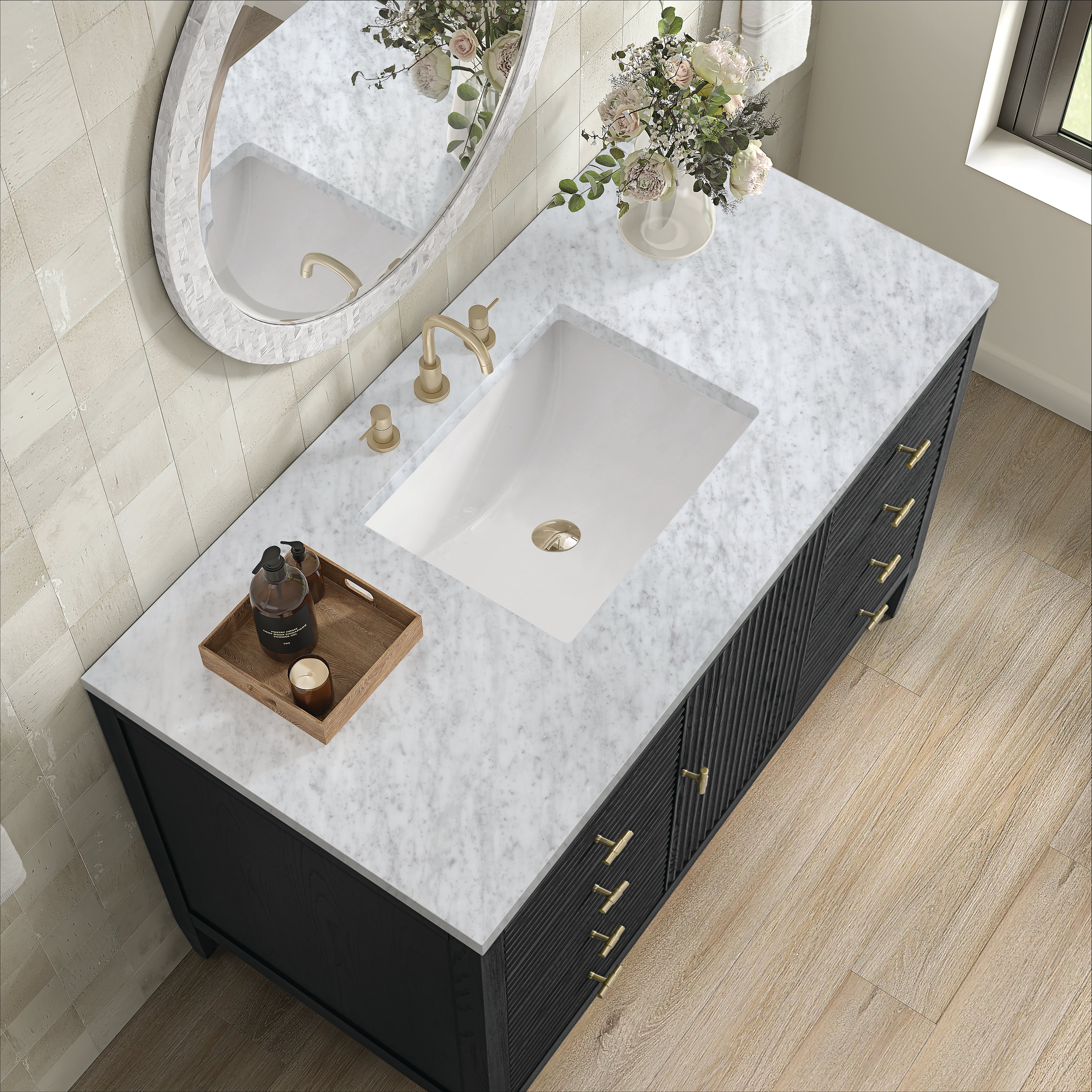 Myrrin 48" Single Vanity - 3cm Stone Top