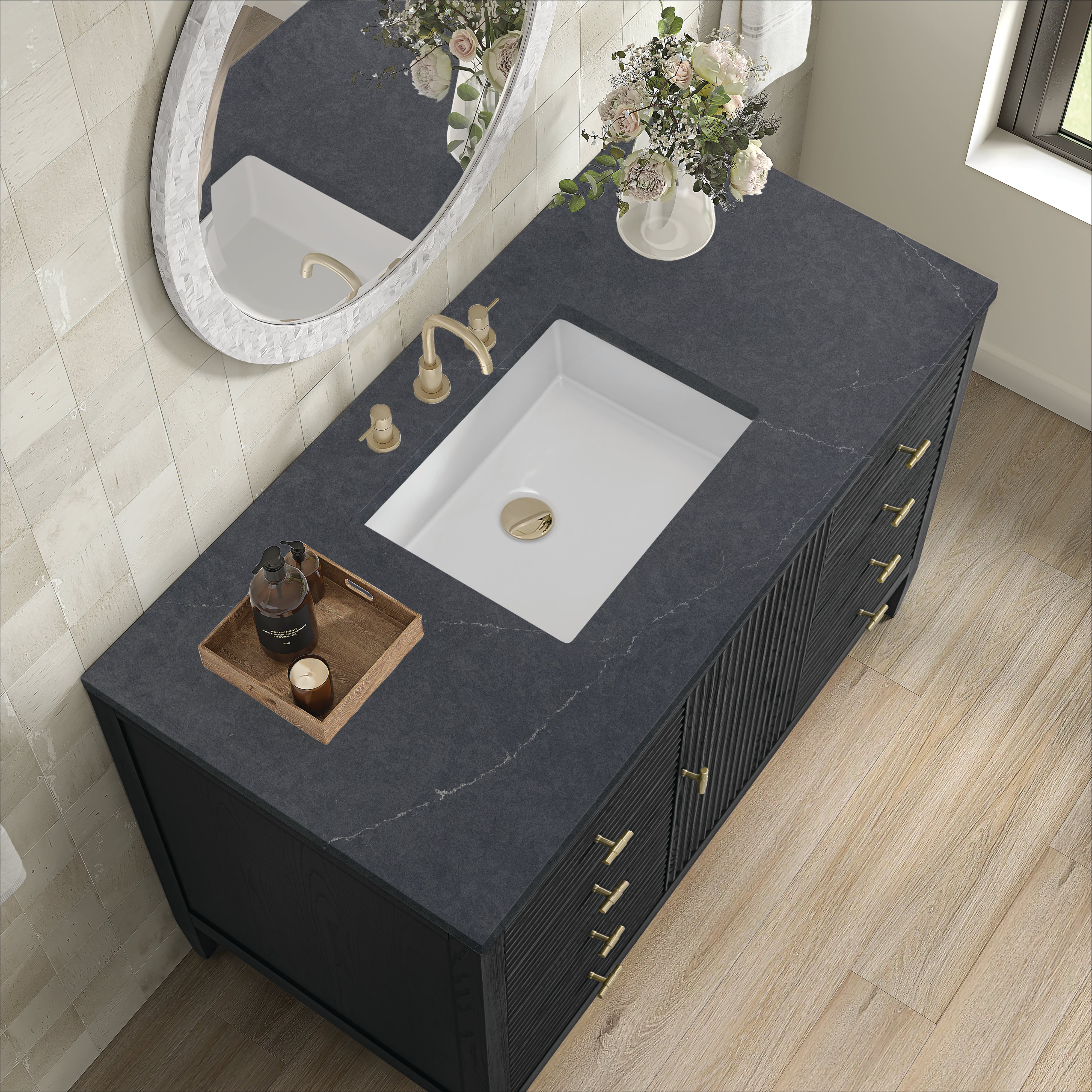 Myrrin 48" Single Vanity - 3cm Stone Top