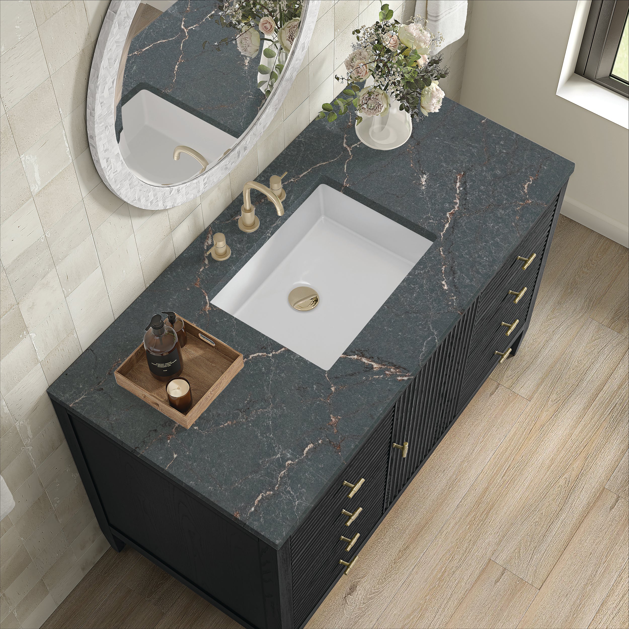 Myrrin 48" Single Vanity - 3cm Stone Top