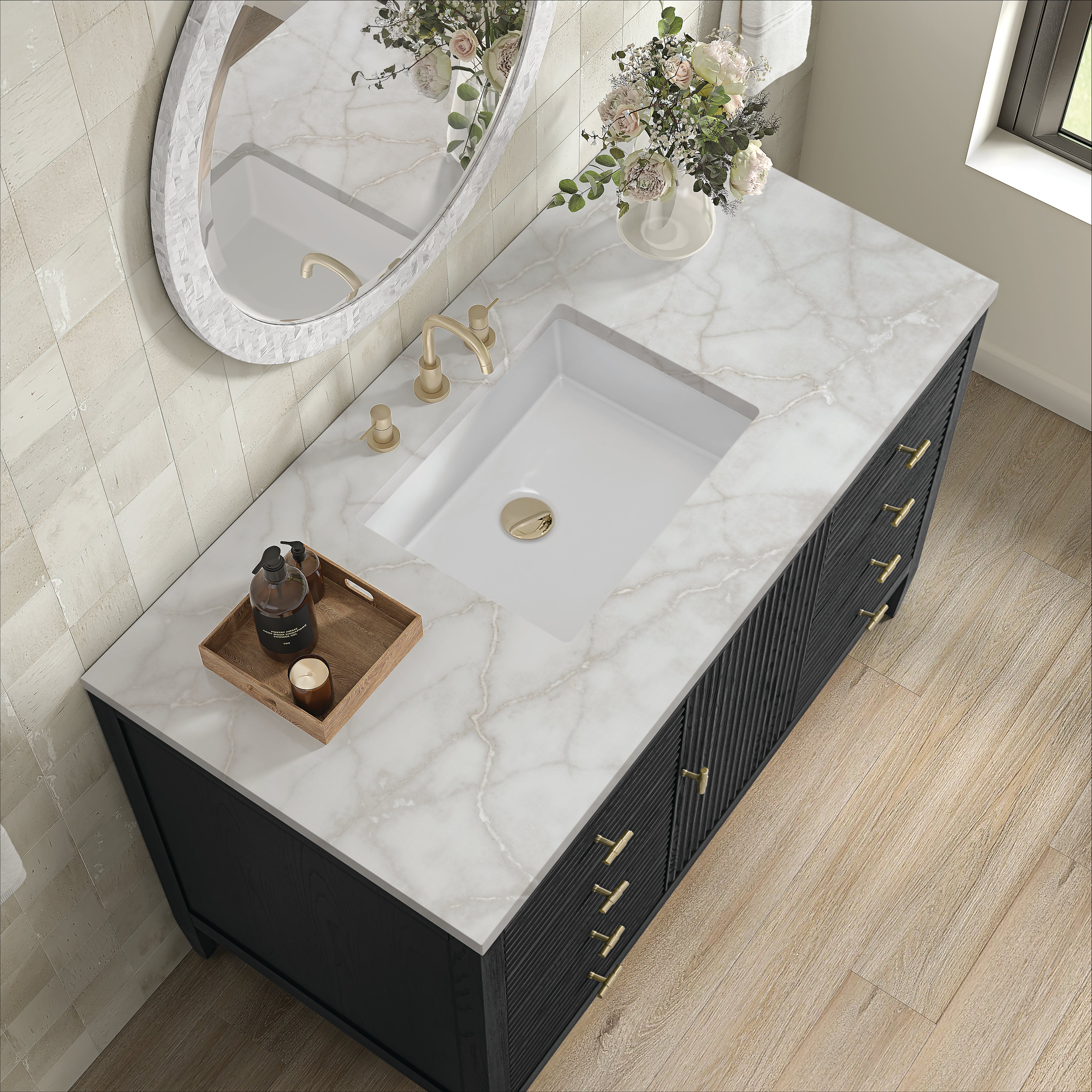 Myrrin 48" Single Vanity - 3cm Stone Top
