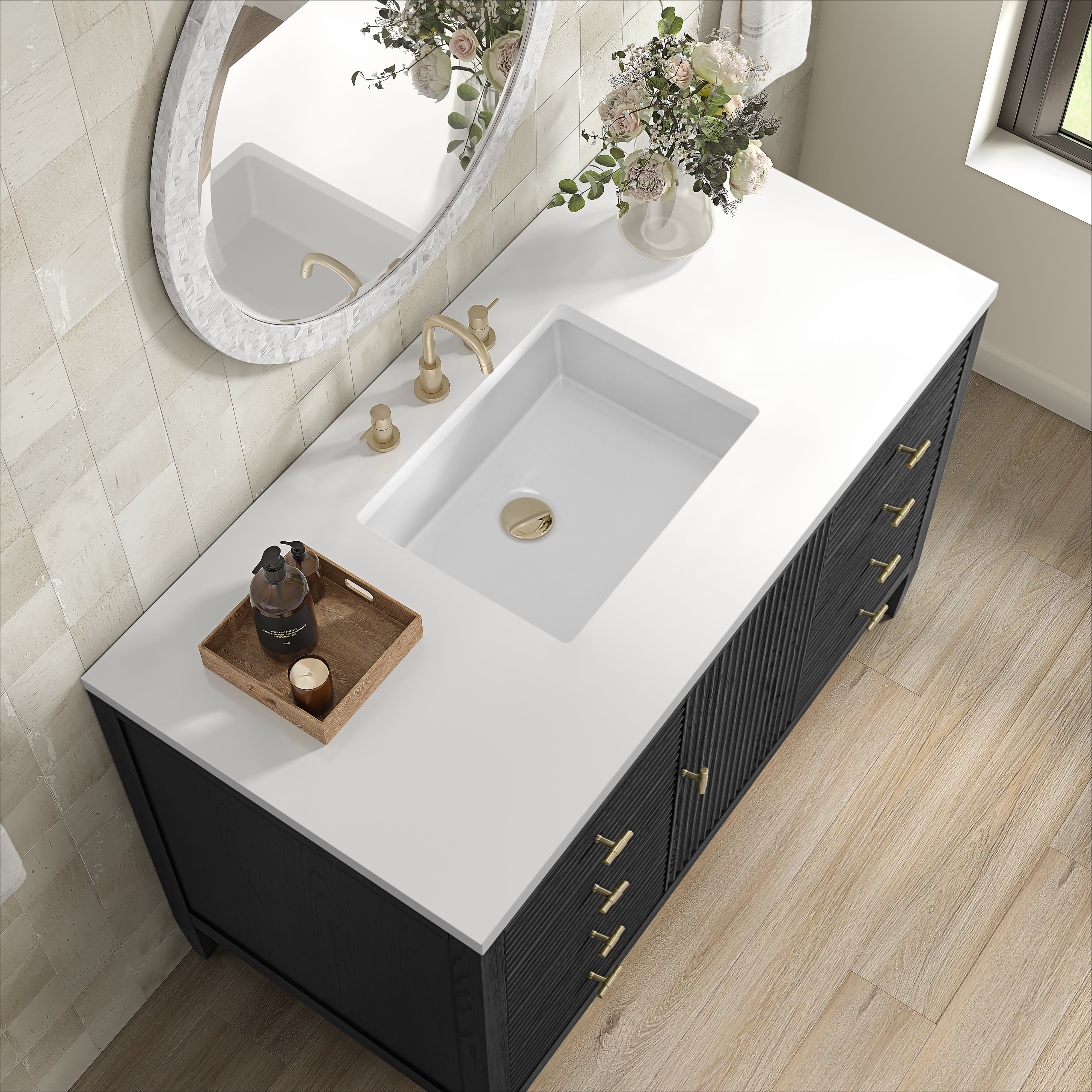 Myrrin 48" Single Vanity - 3cm Stone Top