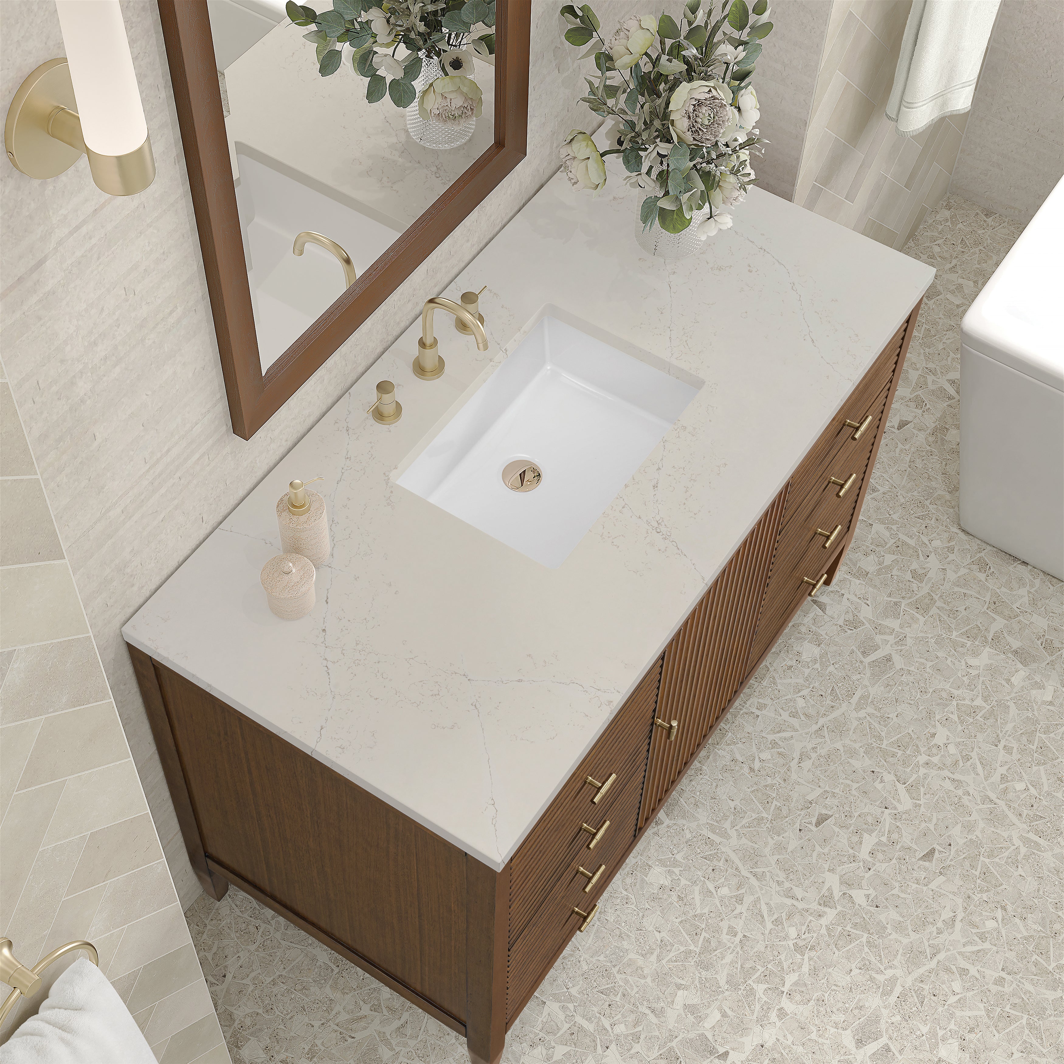 Myrrin 48" Single Vanity - 3cm Stone Top