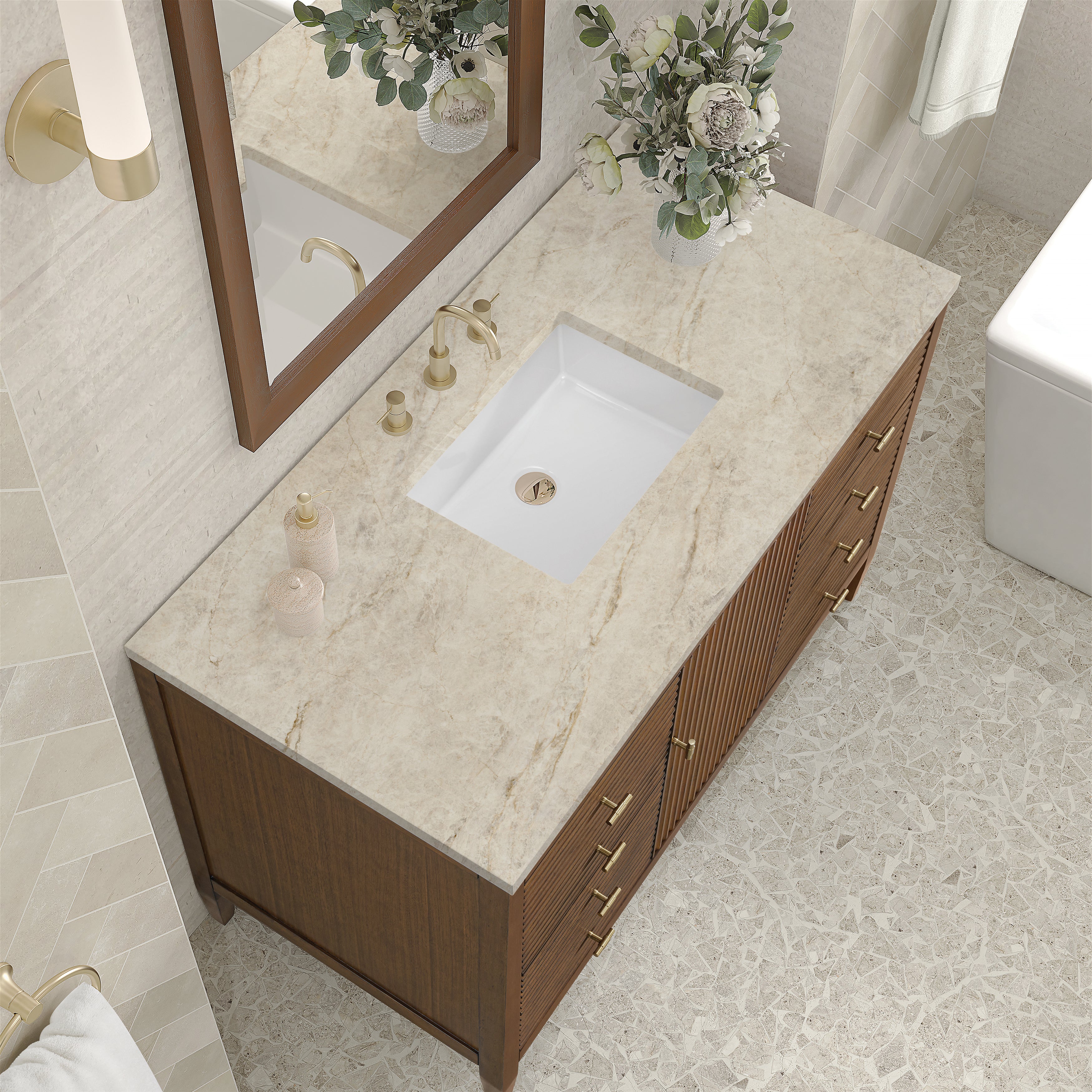 Myrrin 48" Single Vanity - 3cm Stone Top