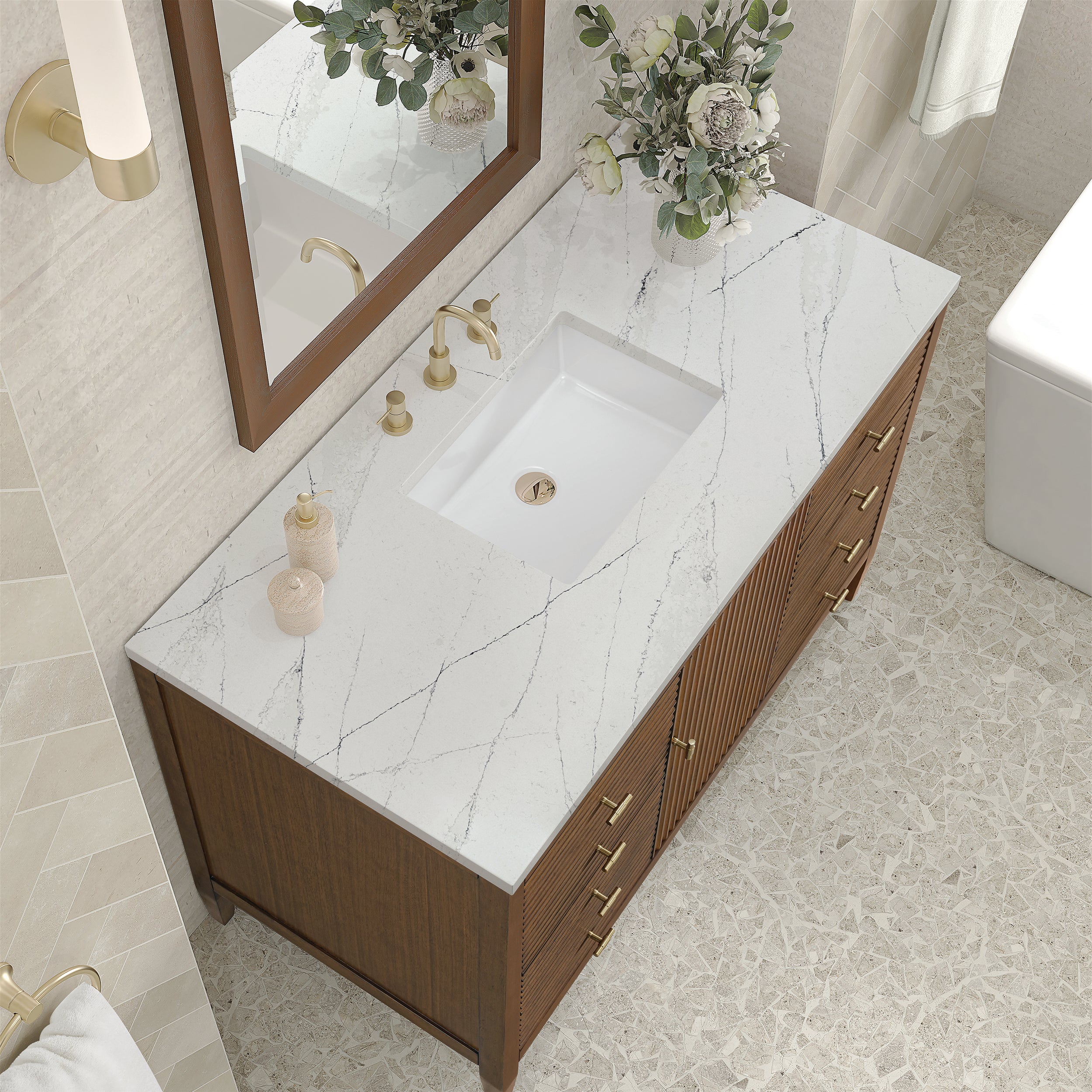 Myrrin 48" Single Vanity - 3cm Stone Top