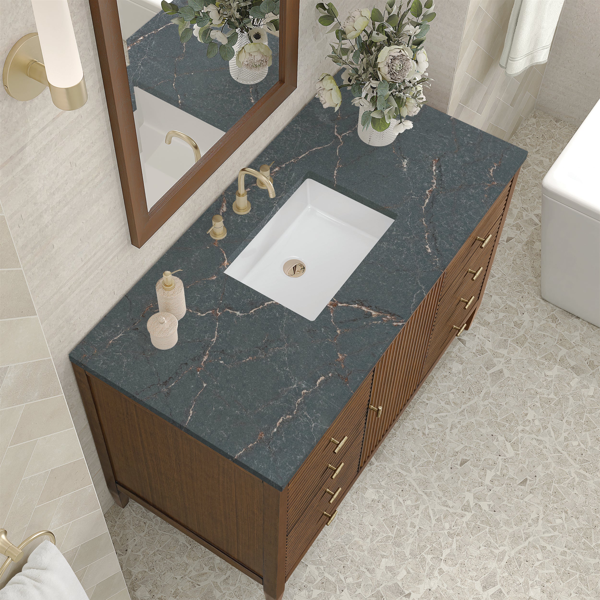 Myrrin 48" Single Vanity - 3cm Stone Top