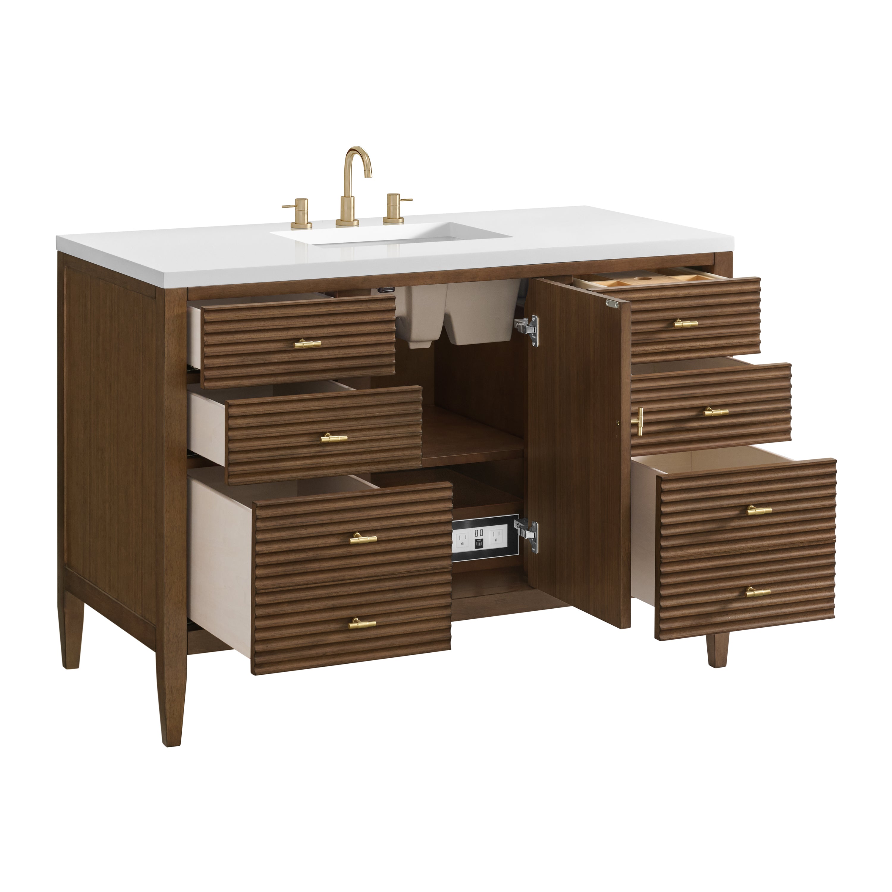 Myrrin 48" Single Vanity - 3cm Stone Top