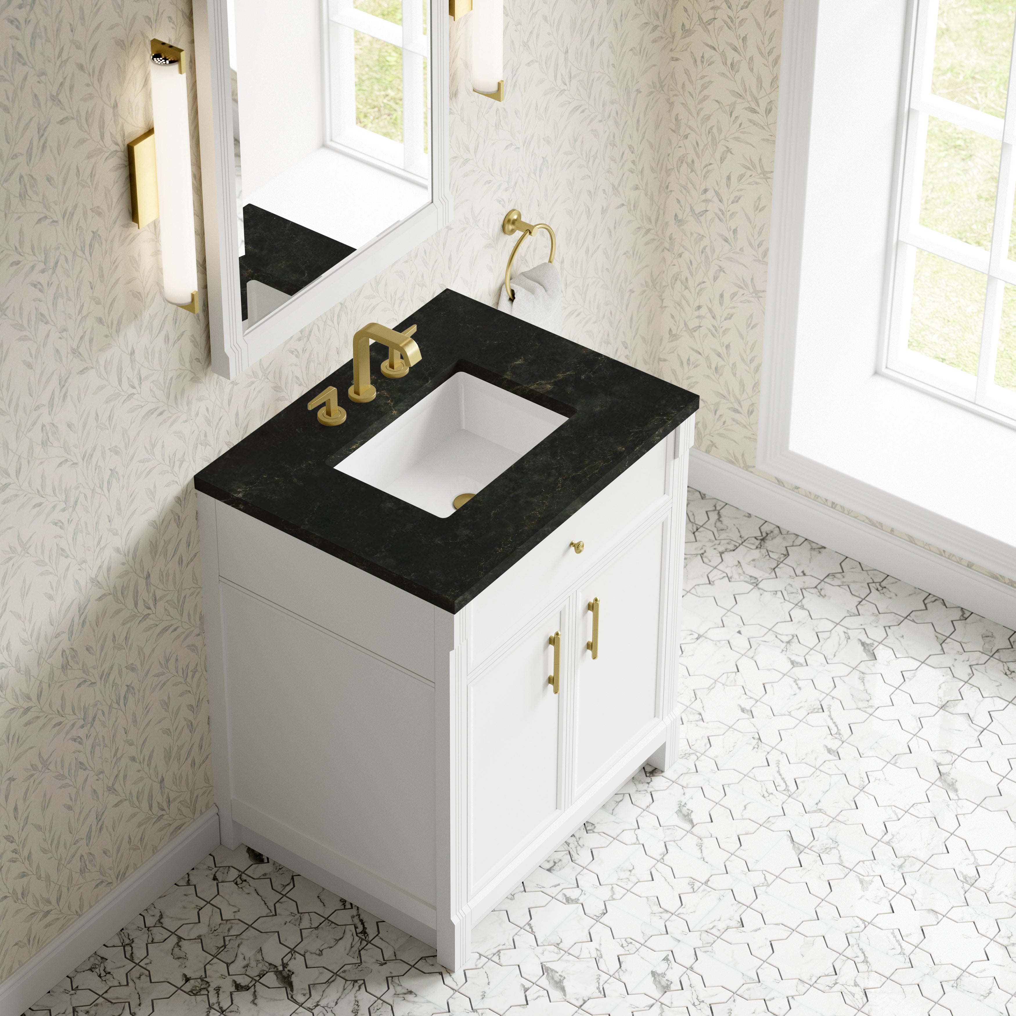 Bellshire 30" Single Vanity - 3cm Stone Top