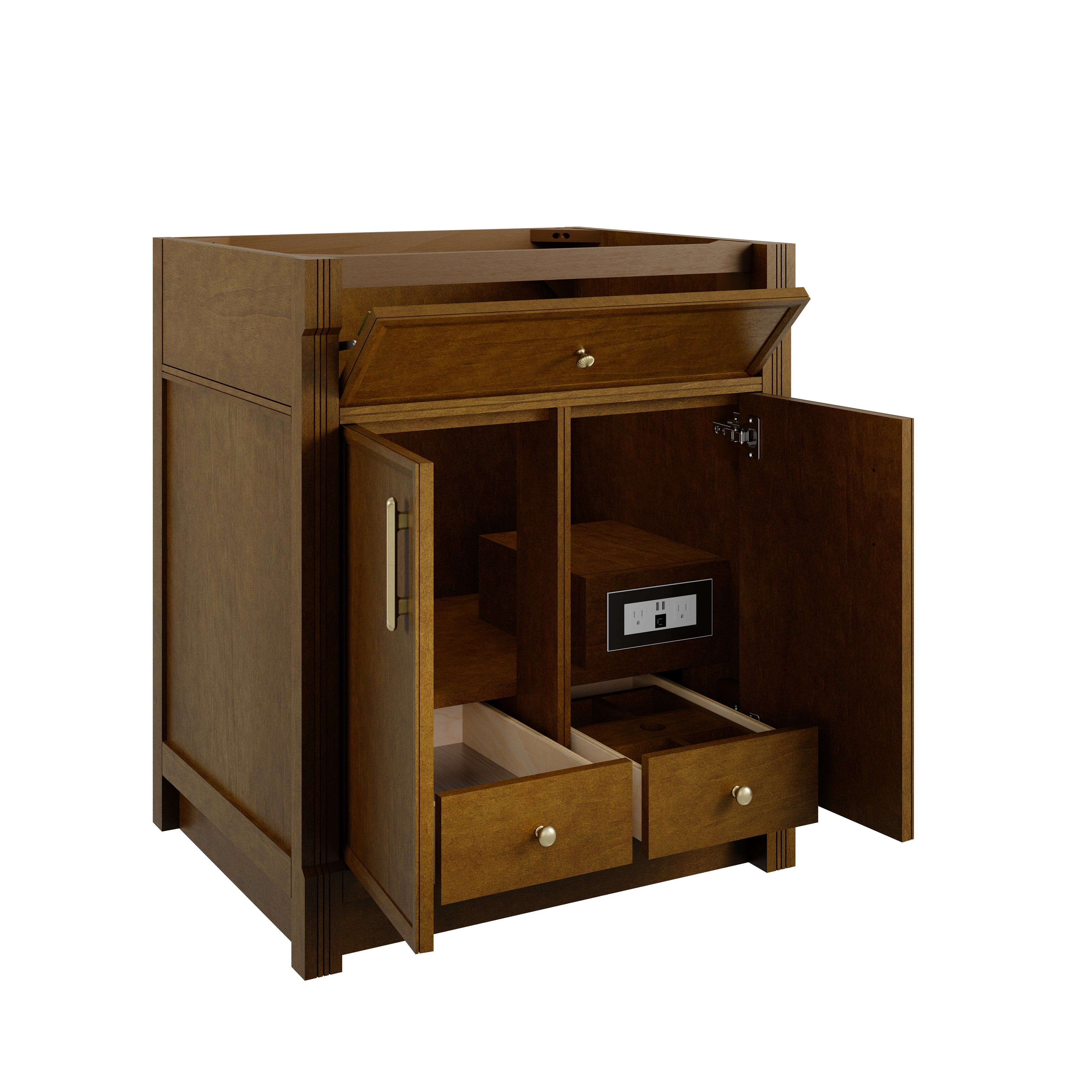 Bellshire 30" Single Vanity - 3cm Stone Top