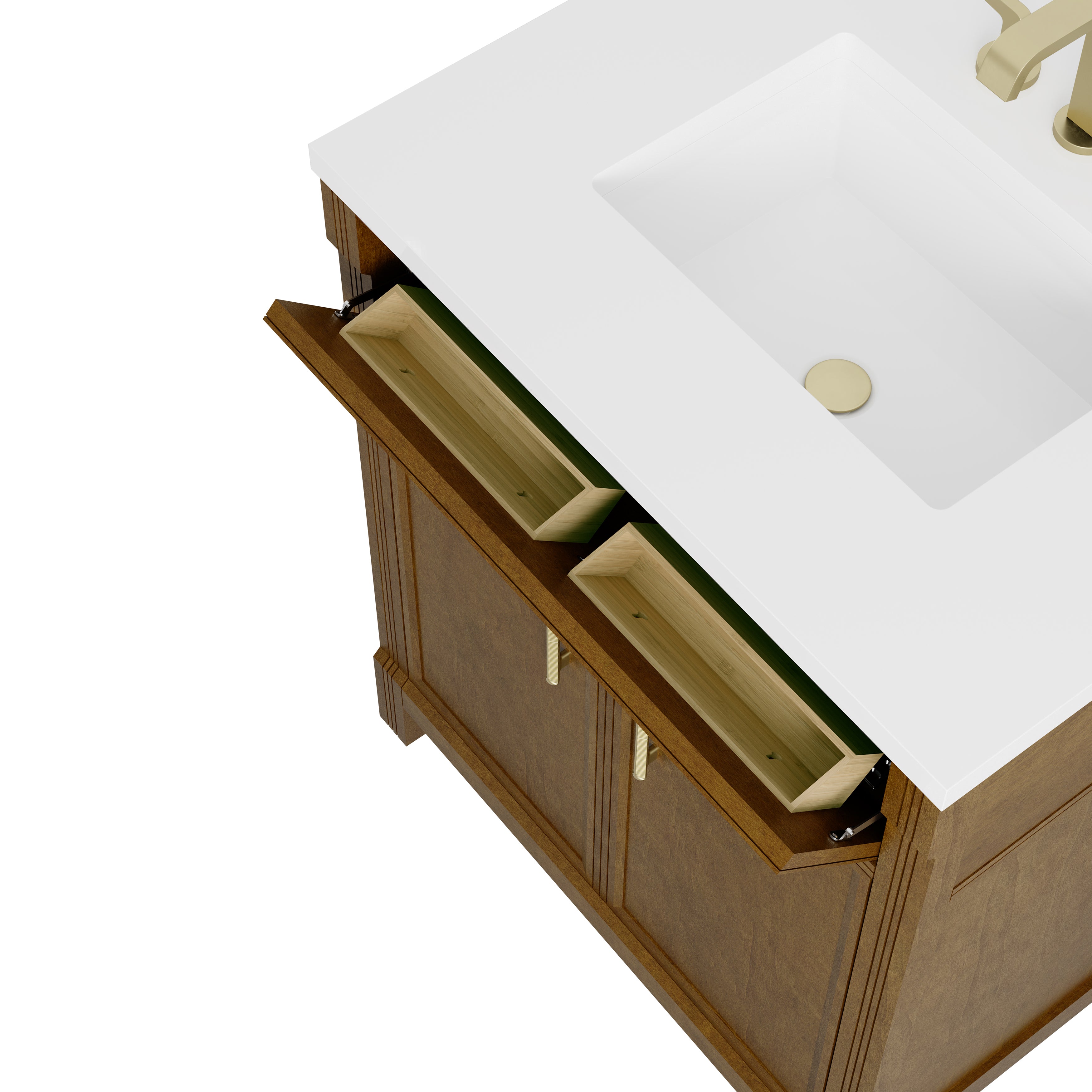 Bellshire 30" Single Vanity - 3cm Stone Top