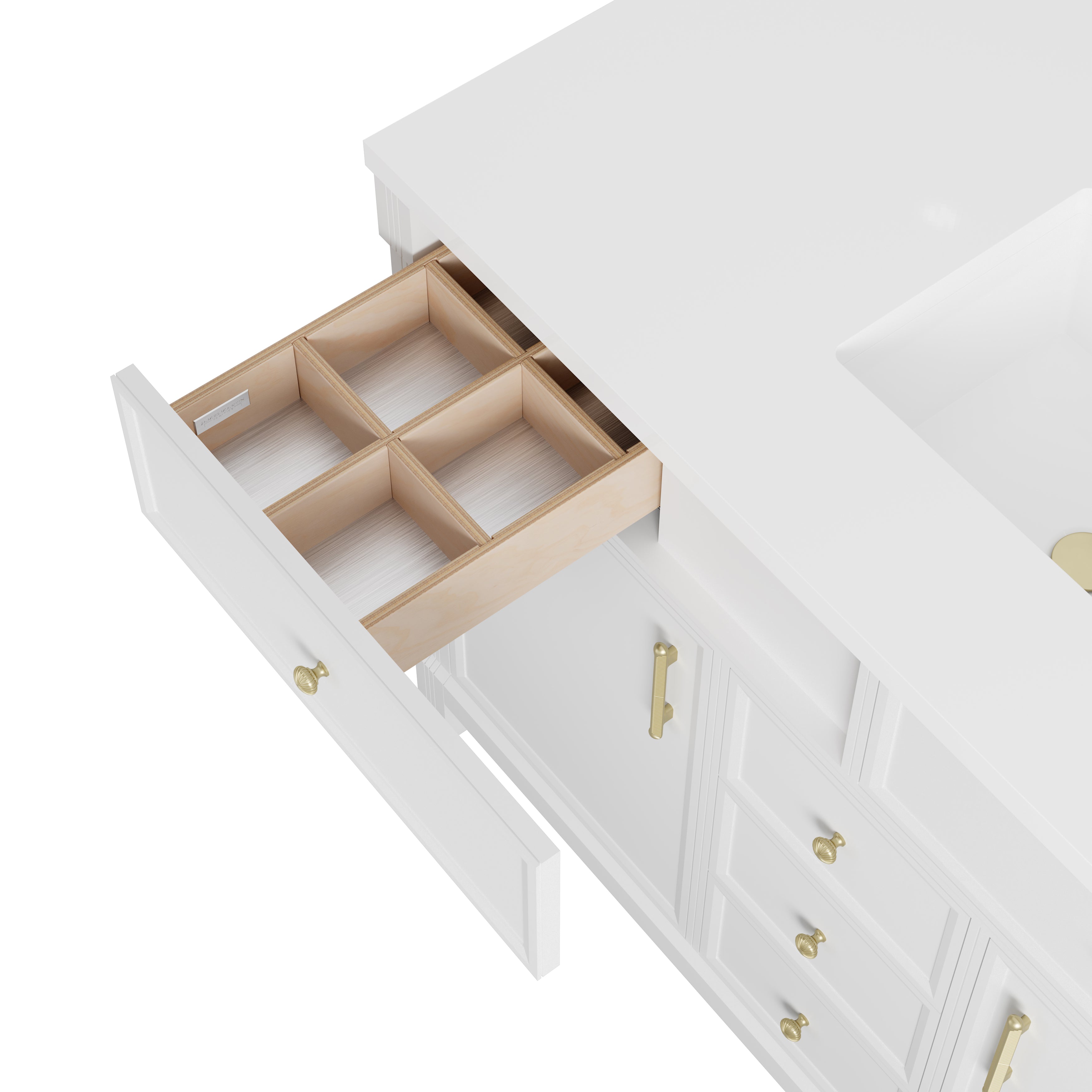 Bellshire 48" Single Vanity - 3cm Stone Top