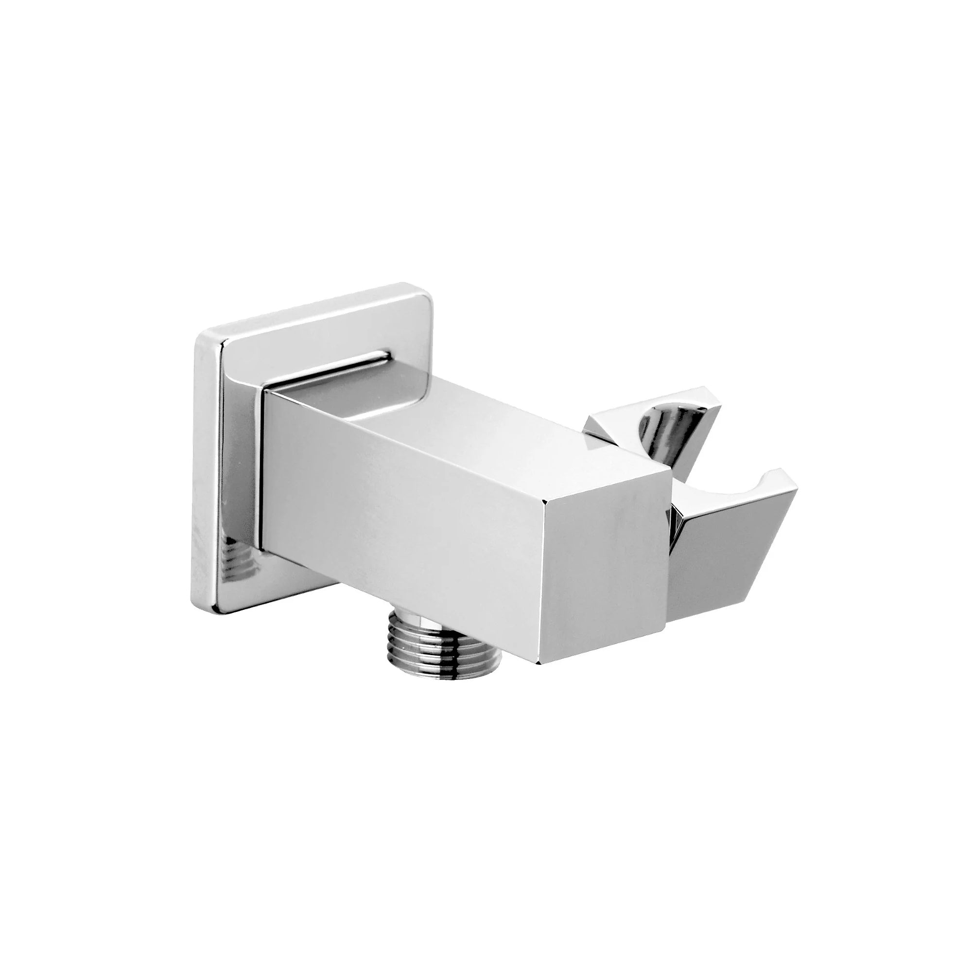 Linea Box 2-Way Horizontal Shower Kit - Square Shower Head and Hand Held