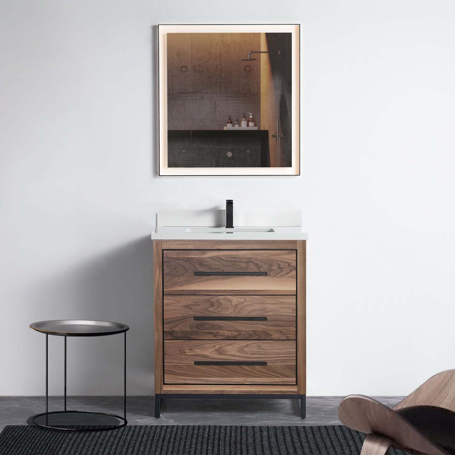 Adrian 31" Vanity - 3cm Artificial Stone Top