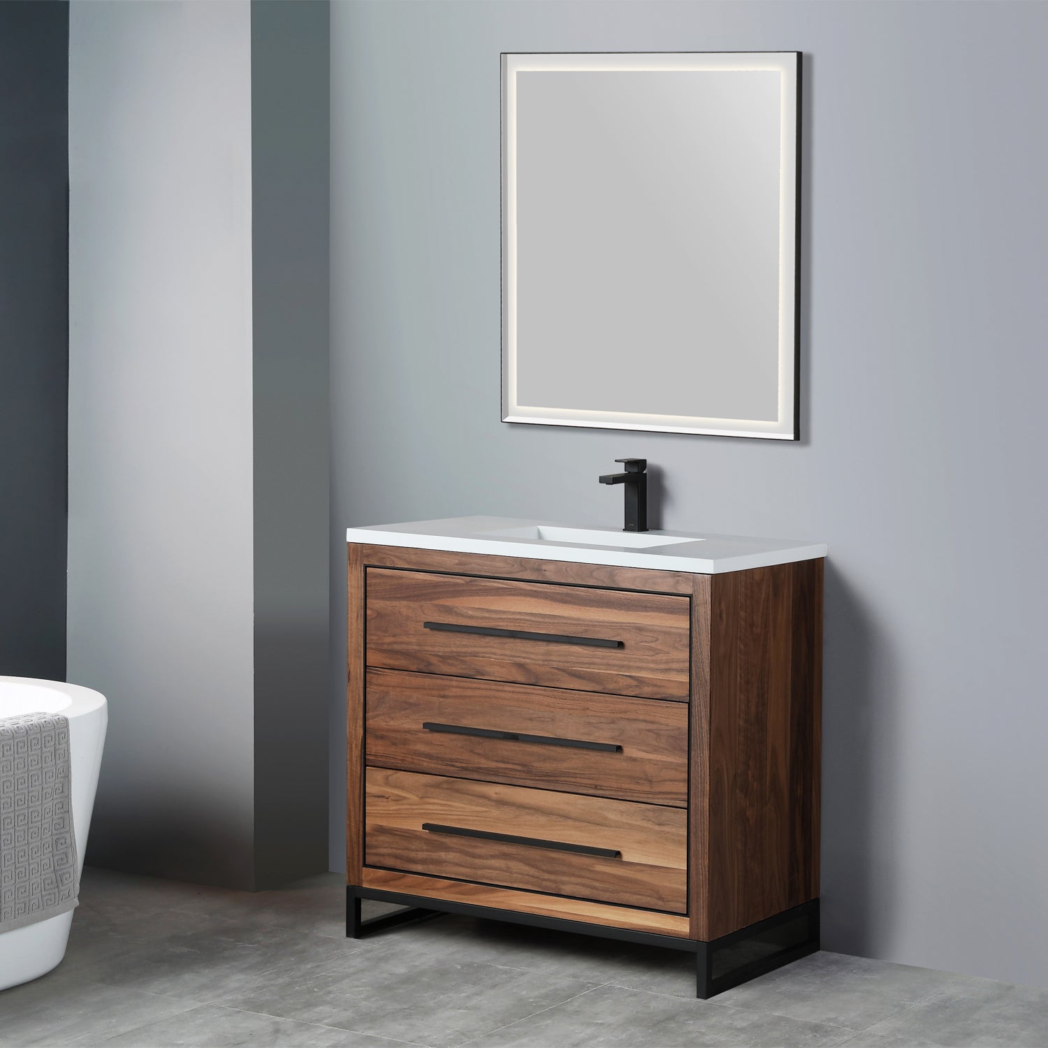 Vanity Adrian 37 - Solid surface