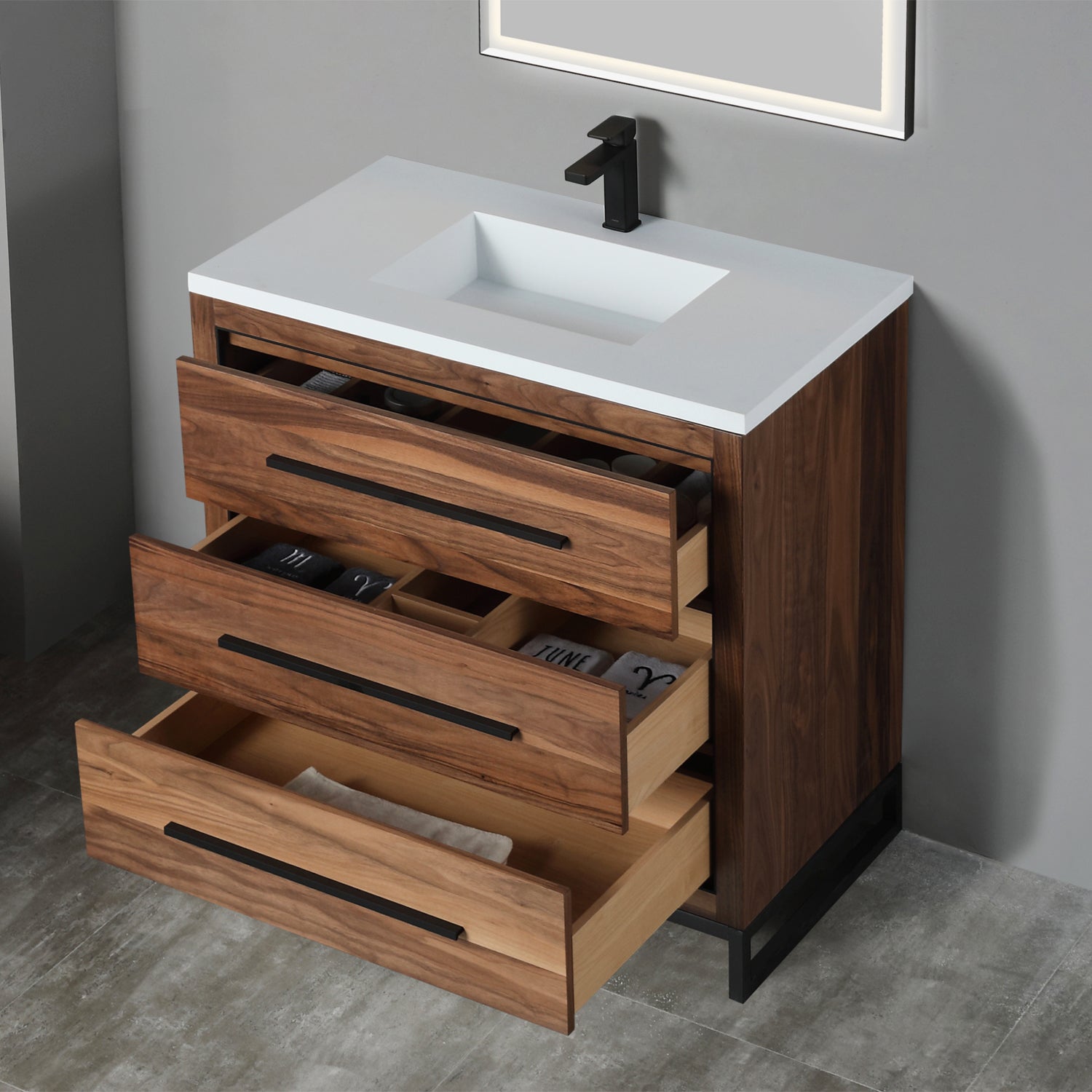 Vanity Adrian 37 - Solid surface