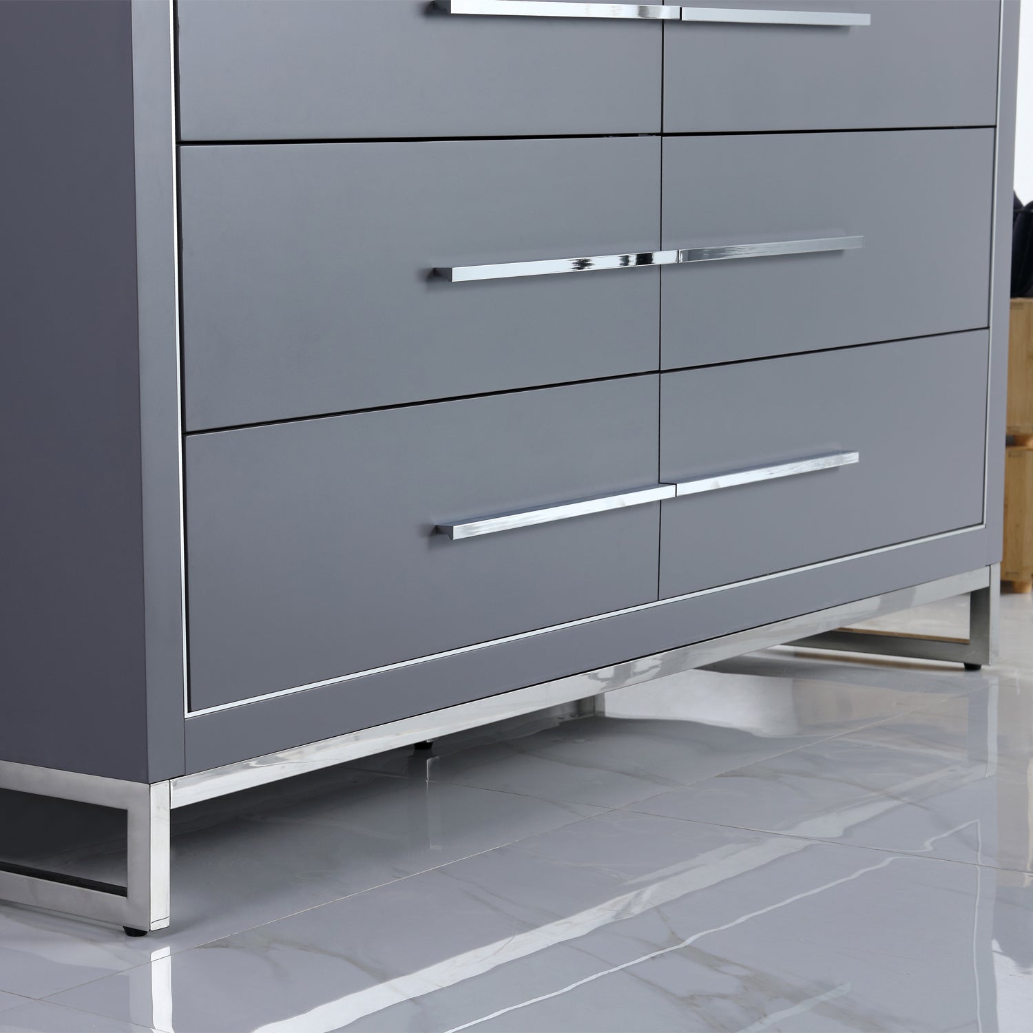 Adrian 60" Double Vanity - 2cm Artificial Stone Top