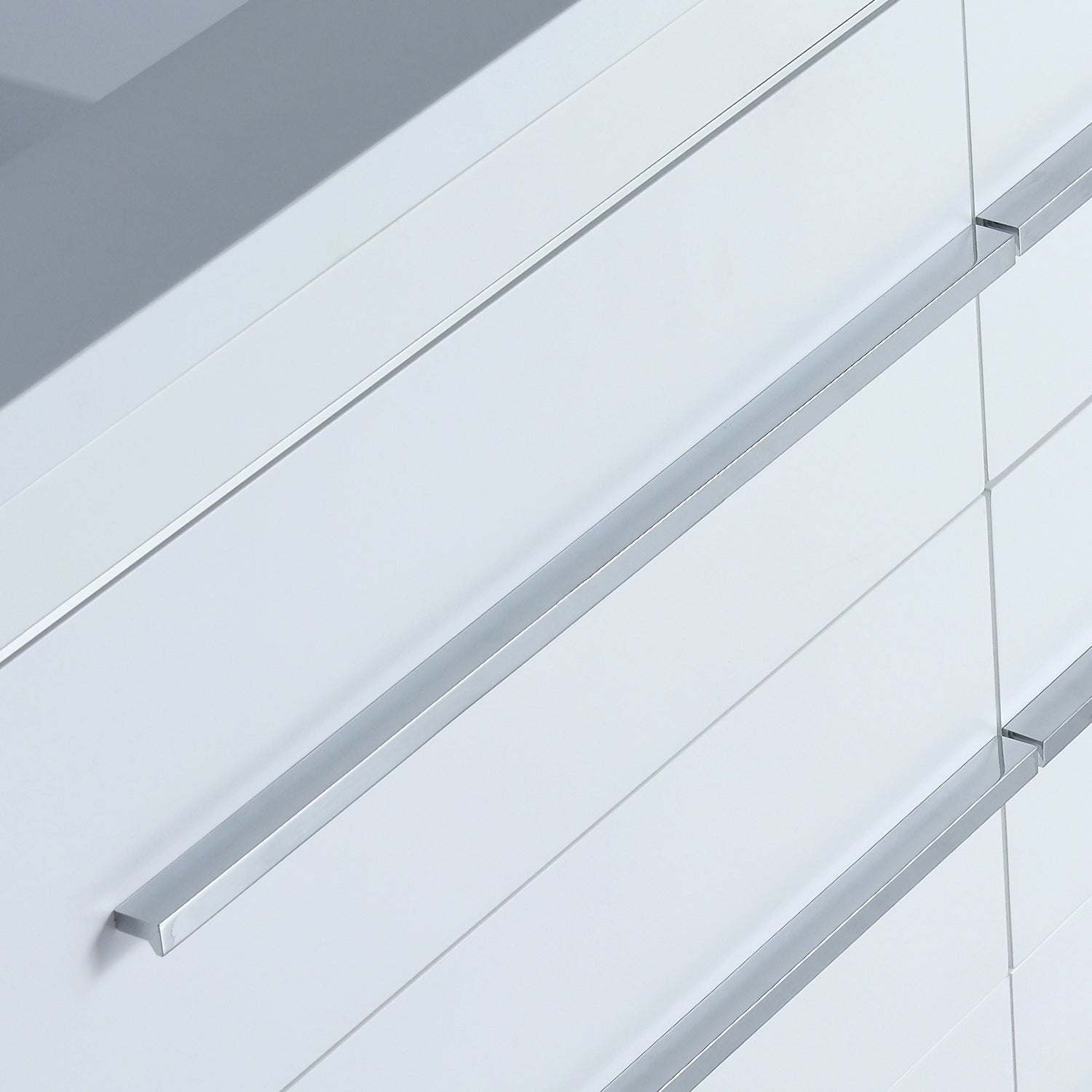 Vanity Adrian 72 - Integrated Solid Surface - Rectangular