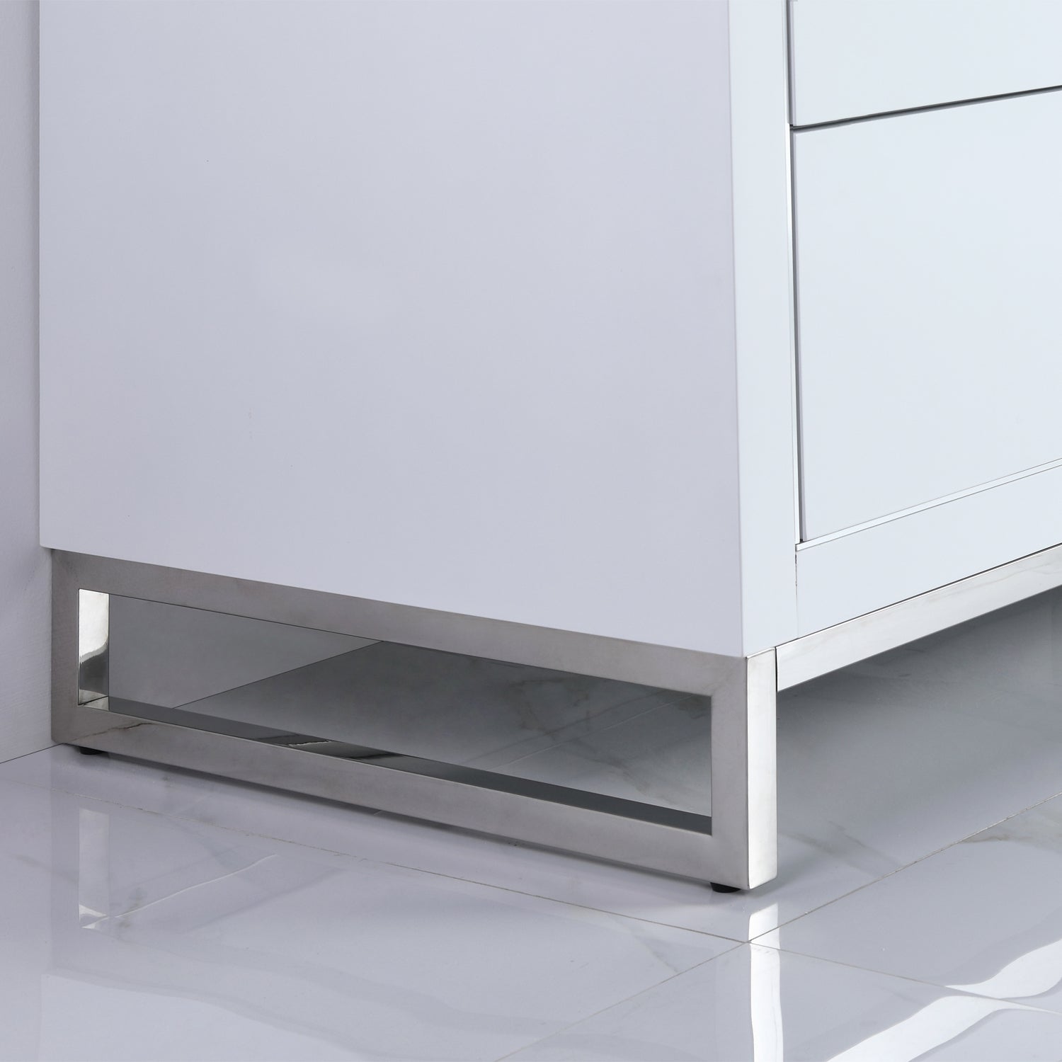 Vanity Adrian 72 - Integrated Solid Surface - Rectangular