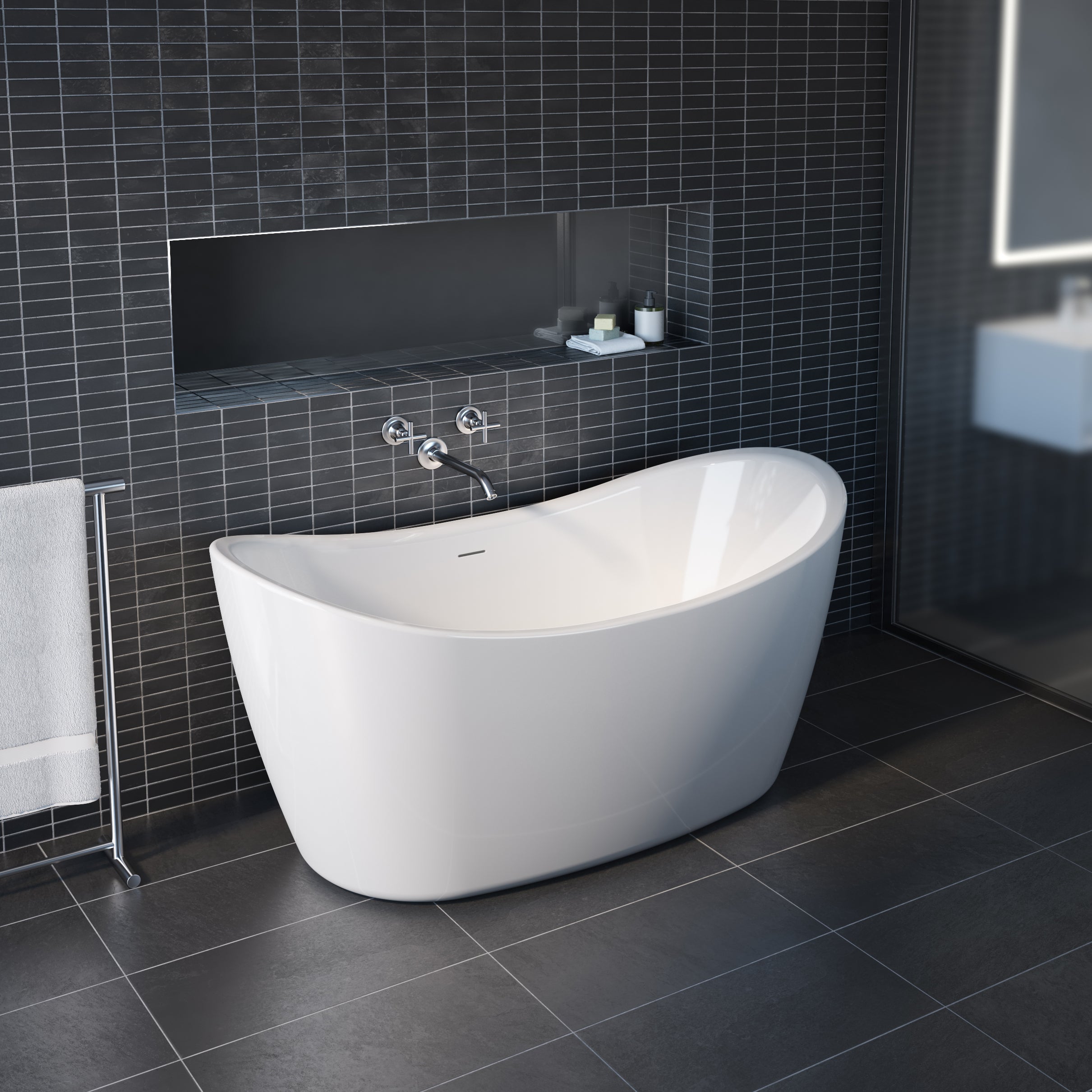 ARPEGGIO Petite - 59" Freestanding Tub