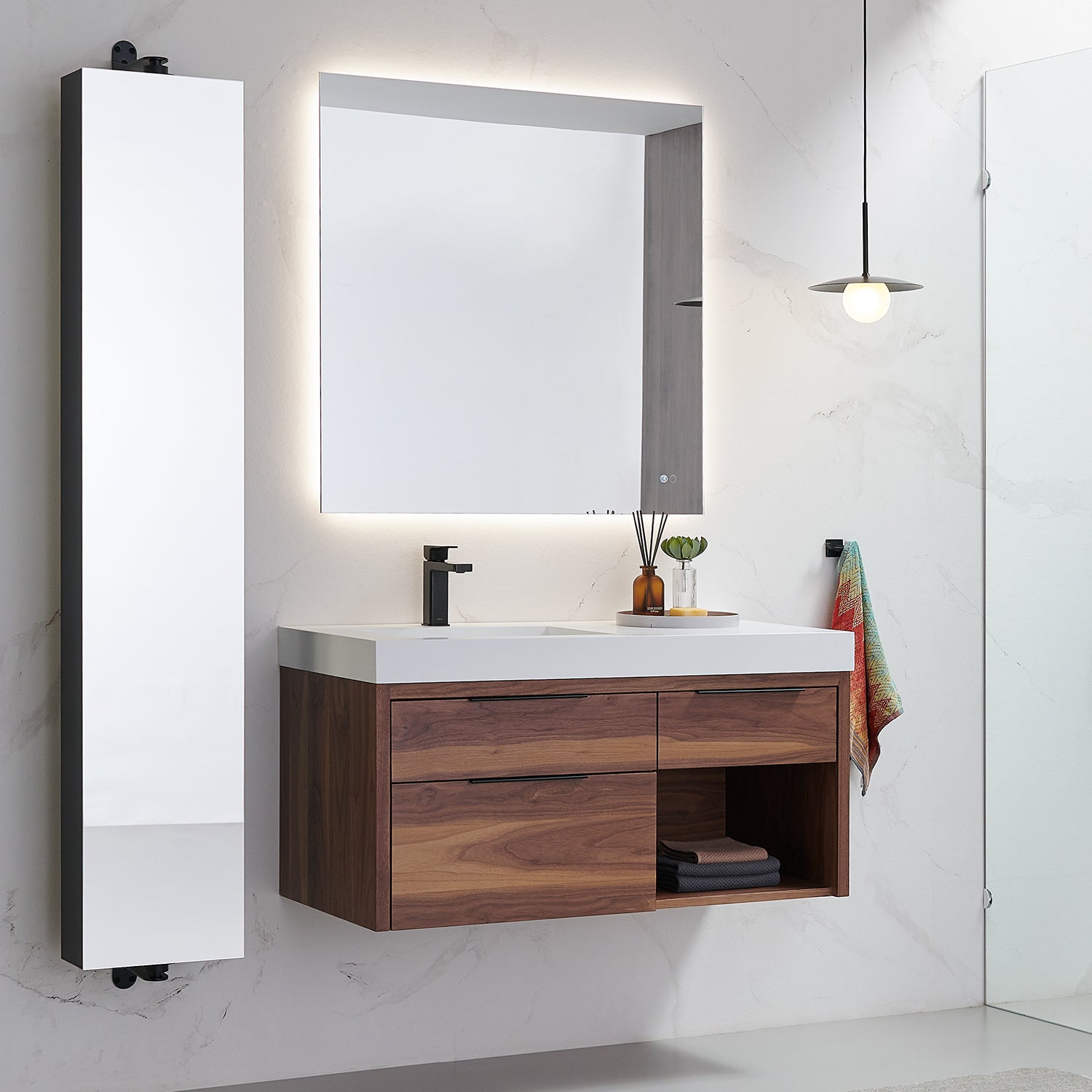 Collins 42" Vanity - Integrated Infinity Top