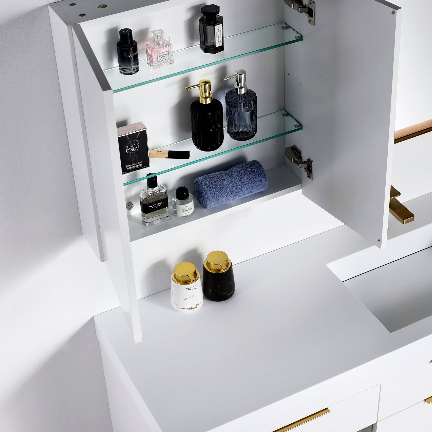 Collins 48" Vanity - Integrated Infinity Top