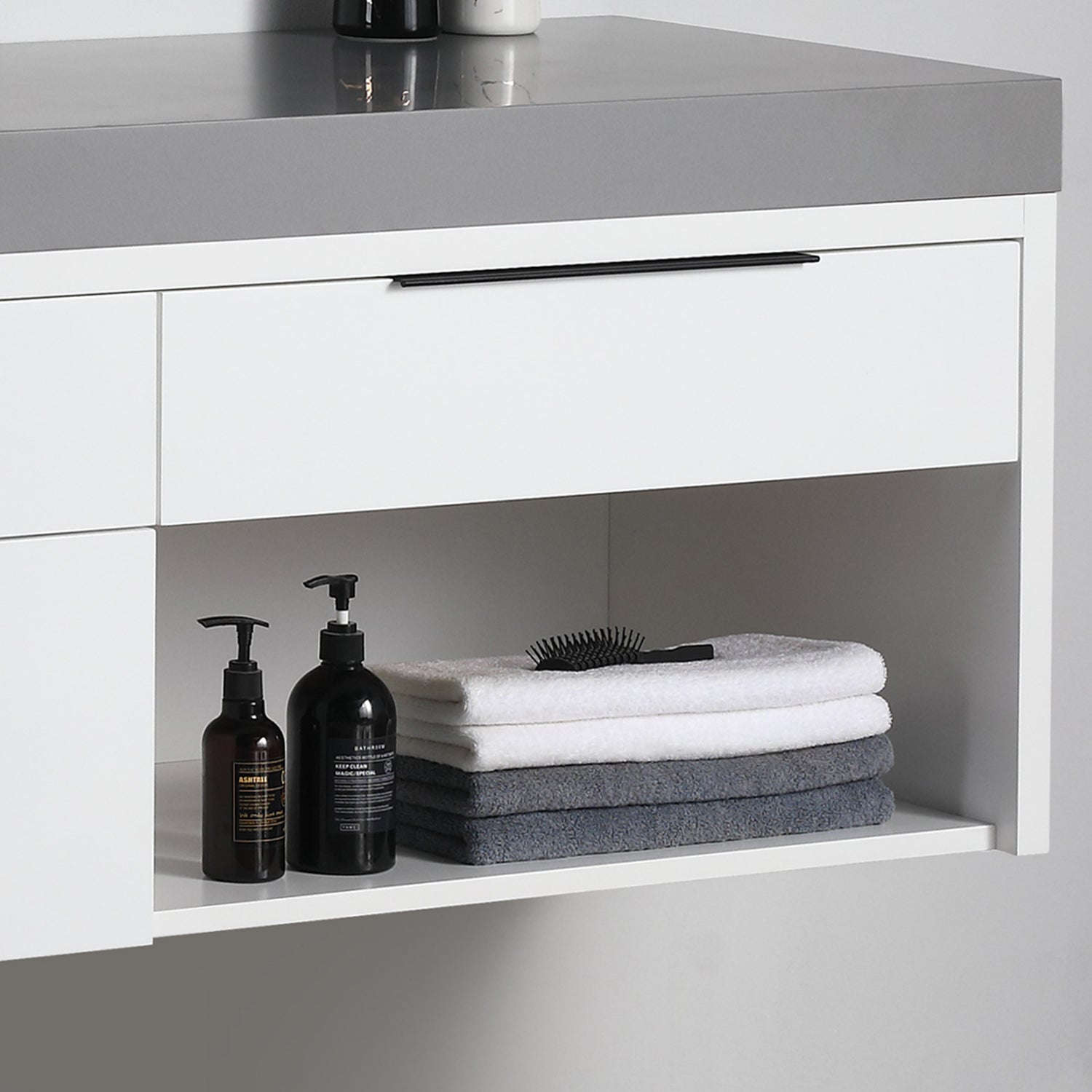 Vanity Collins 60 - Integrated Solid Surface - Infinity