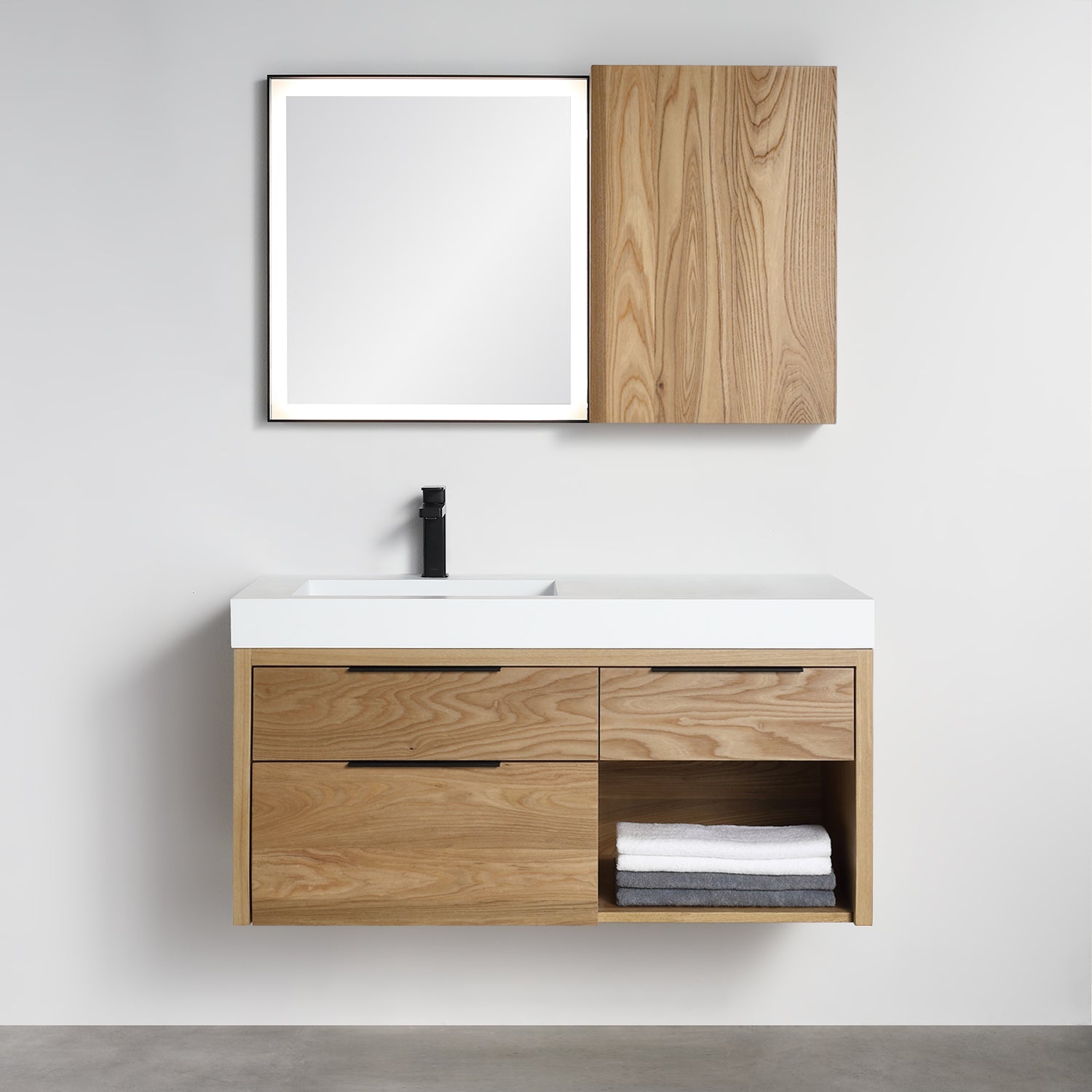 Collins 42" Vanity - Integrated Infinity Top