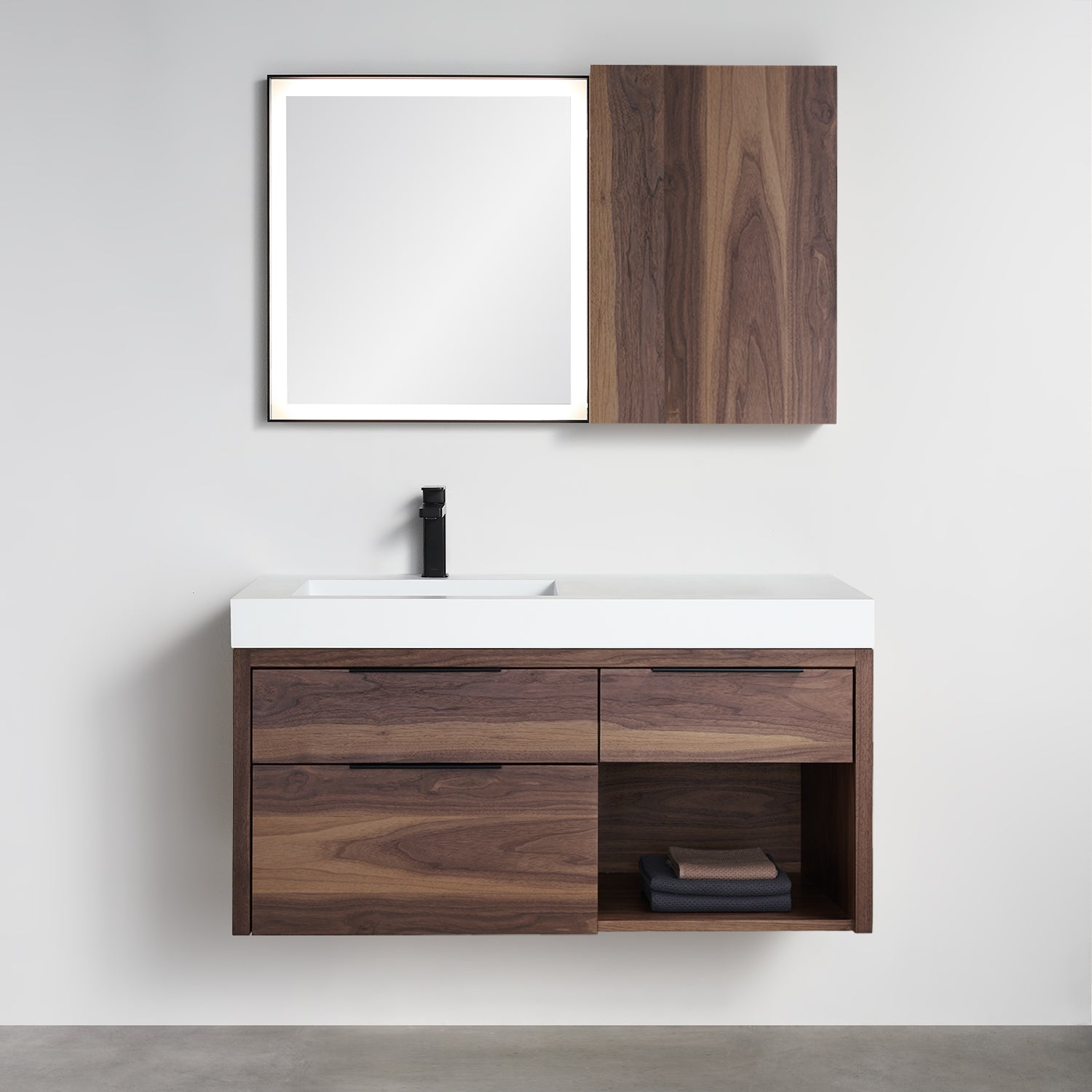 Collins 42" Vanity - Integrated Infinity Top