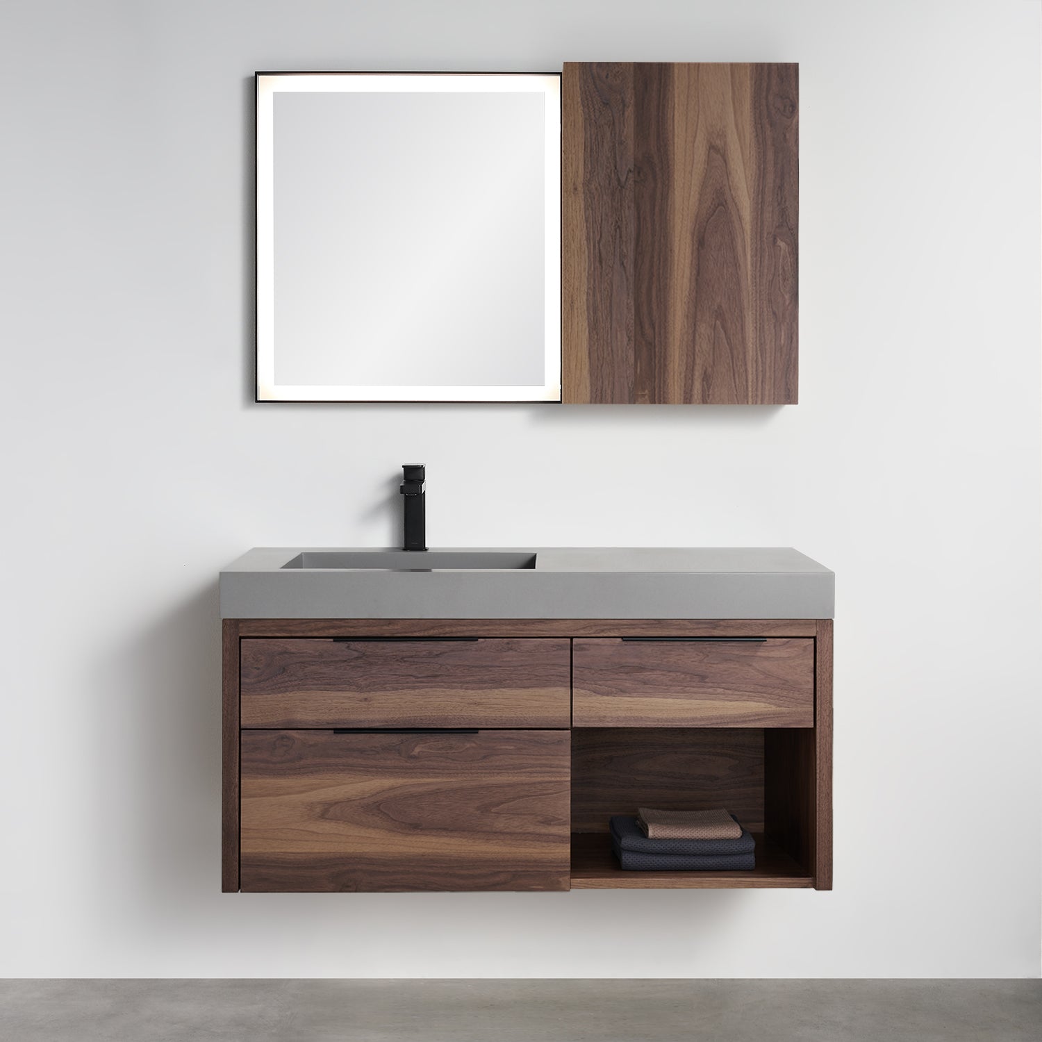 Collins 42" Vanity - Integrated Infinity Top