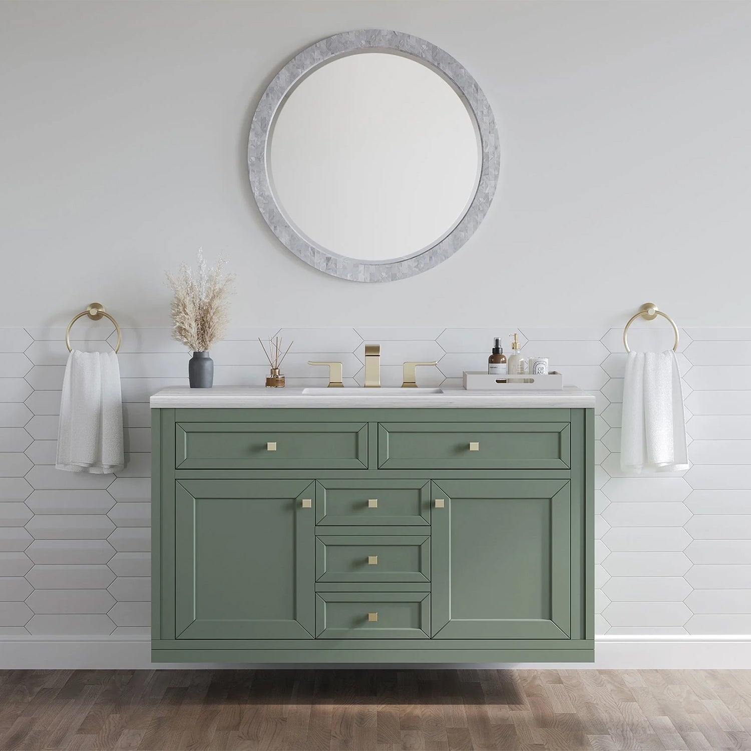 Vanity Chicago 48 - 3cm Silestone Top