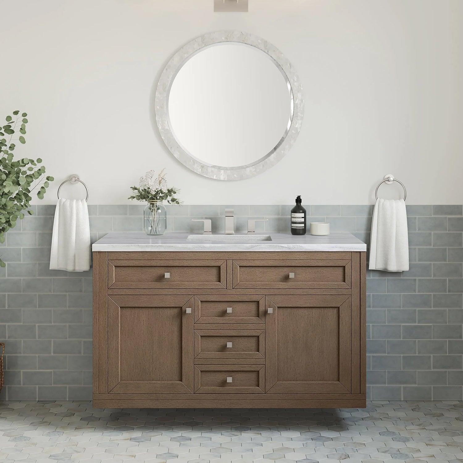 Vanity Chicago 48 - 3cm Silestone Top