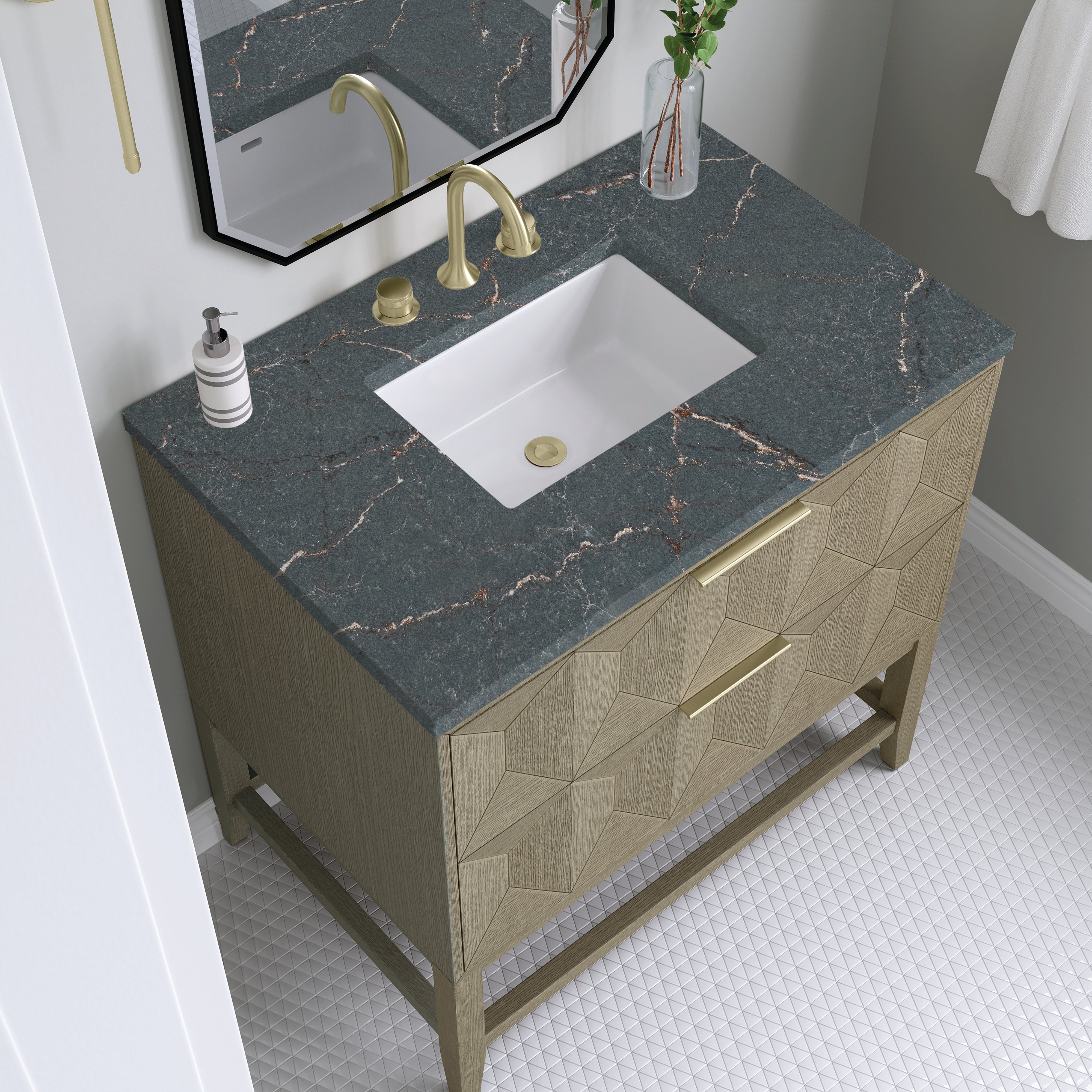 Vanity Emmeline 36 - 3cm Silestone Top