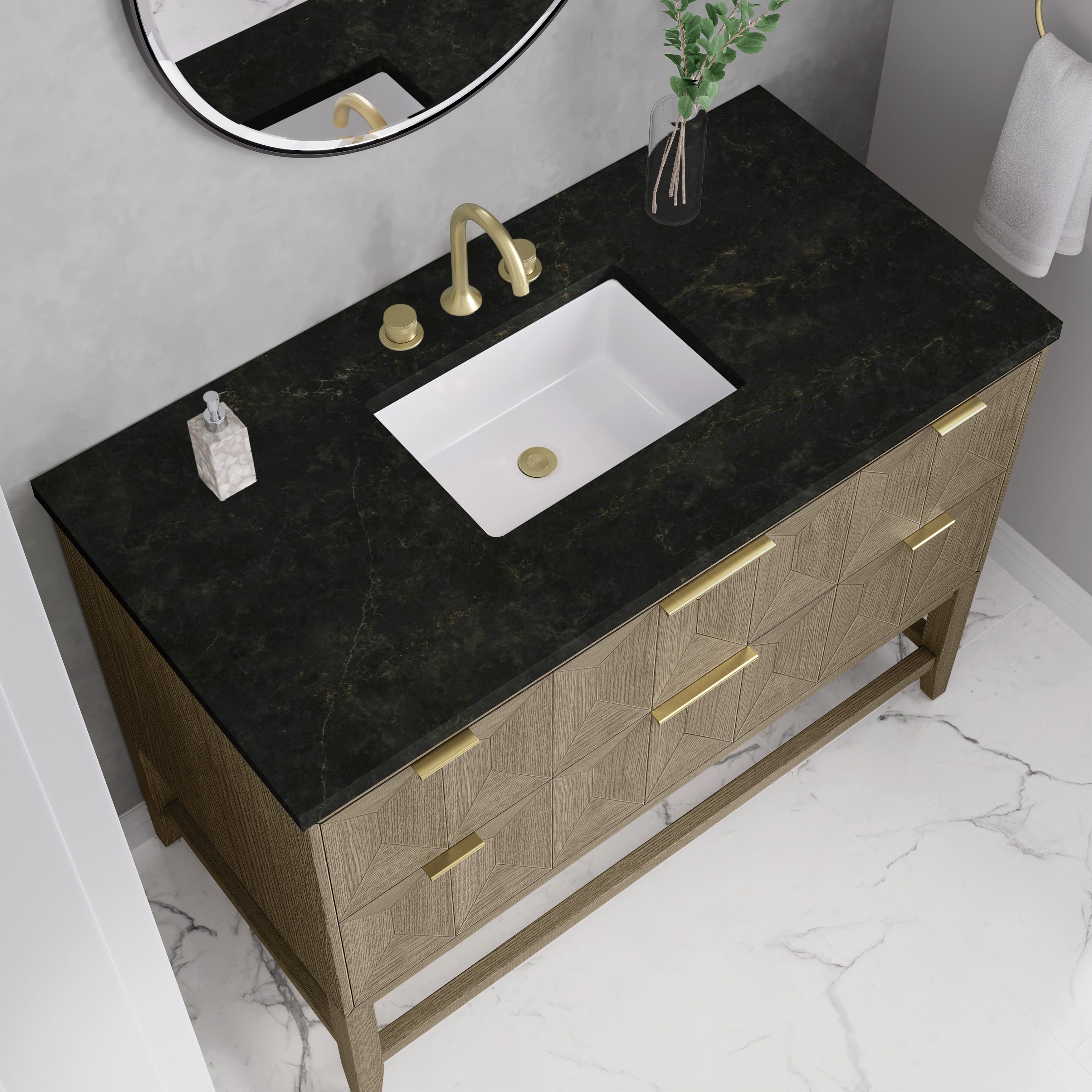 Emmeline 48" Single Vanity - 3cm Silestone Top