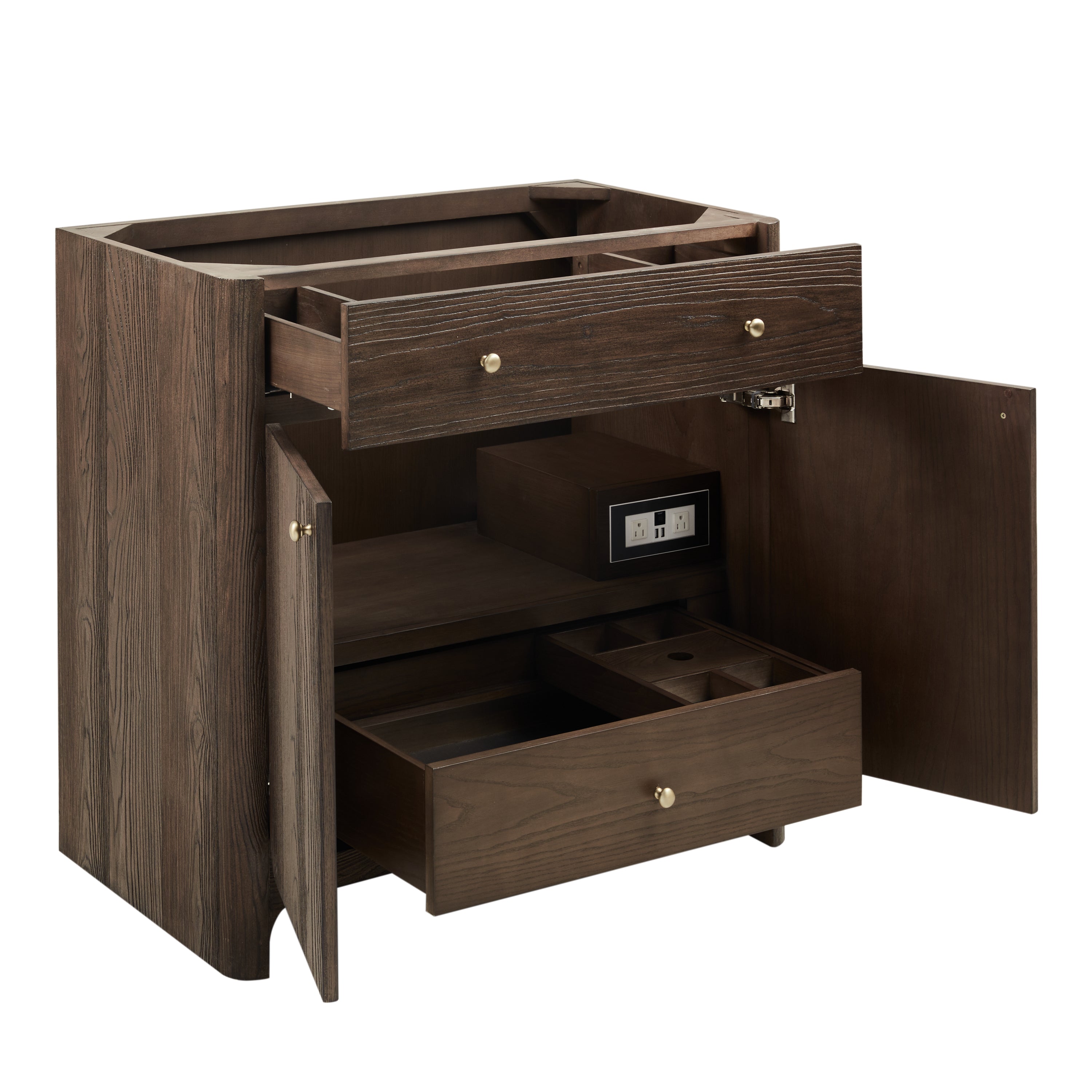 Gracyn 36" Single Vanity - 3cm Stone Top