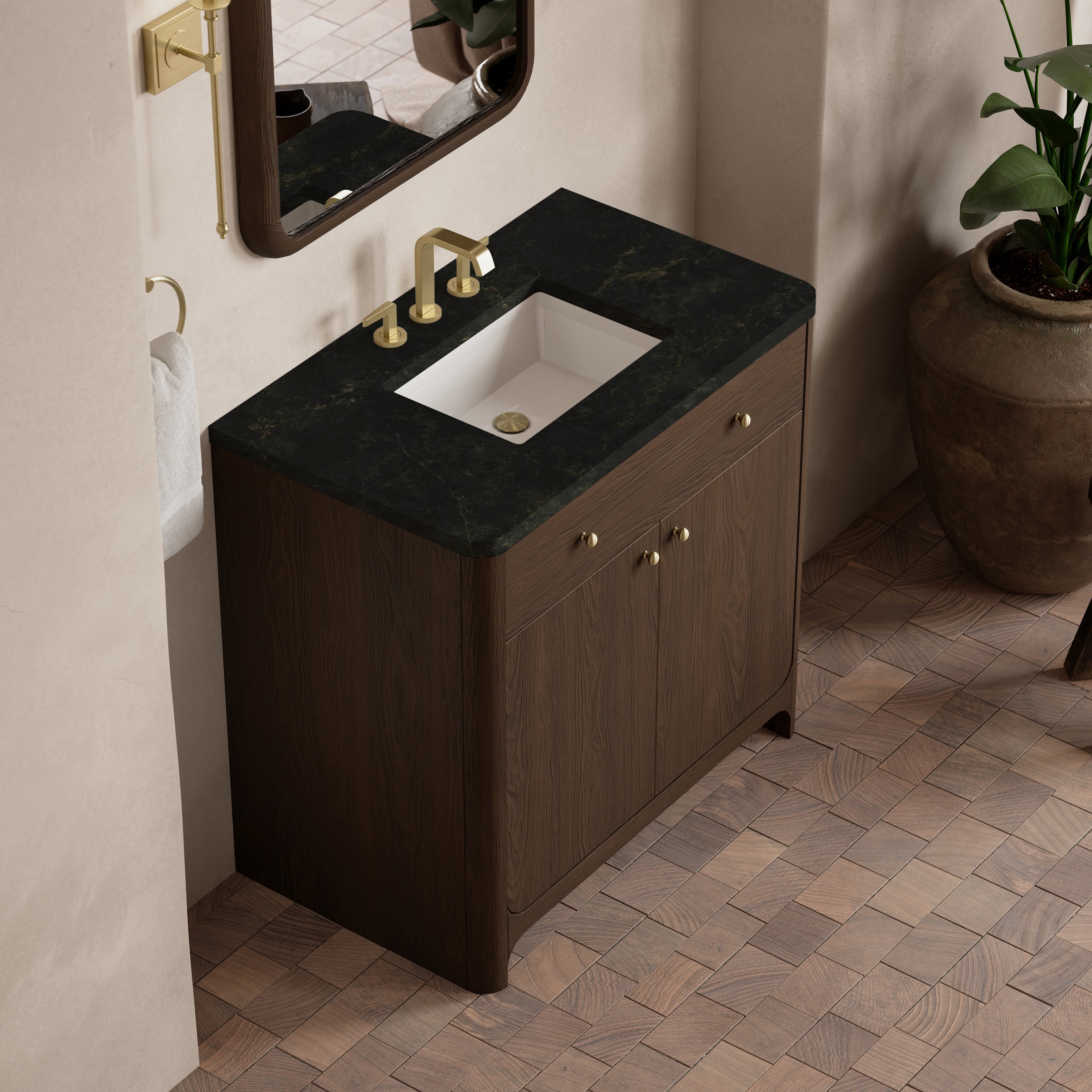 Gracyn 36" Single Vanity - 3cm Stone Top