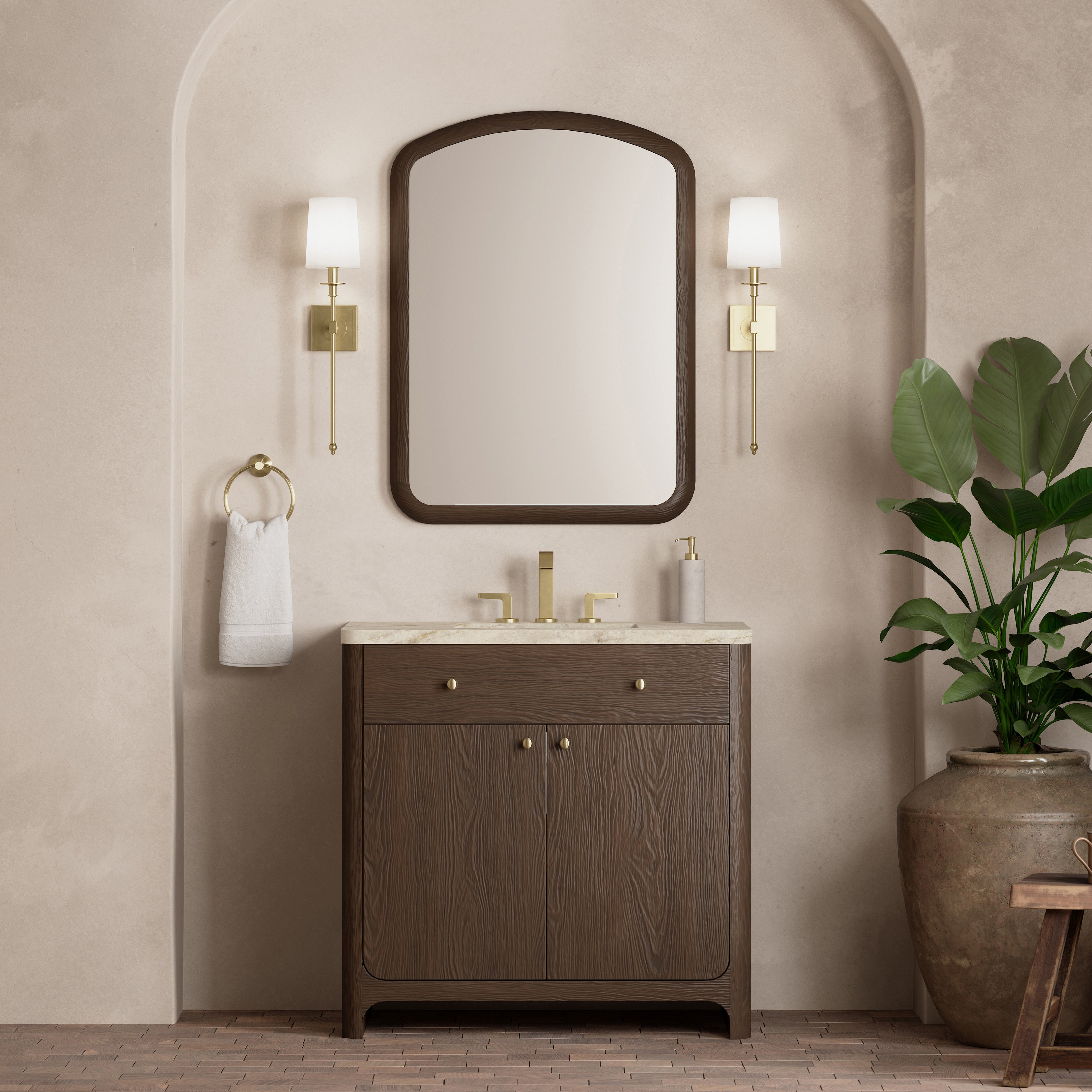 Gracyn 36" Single Vanity - 3cm Stone Top
