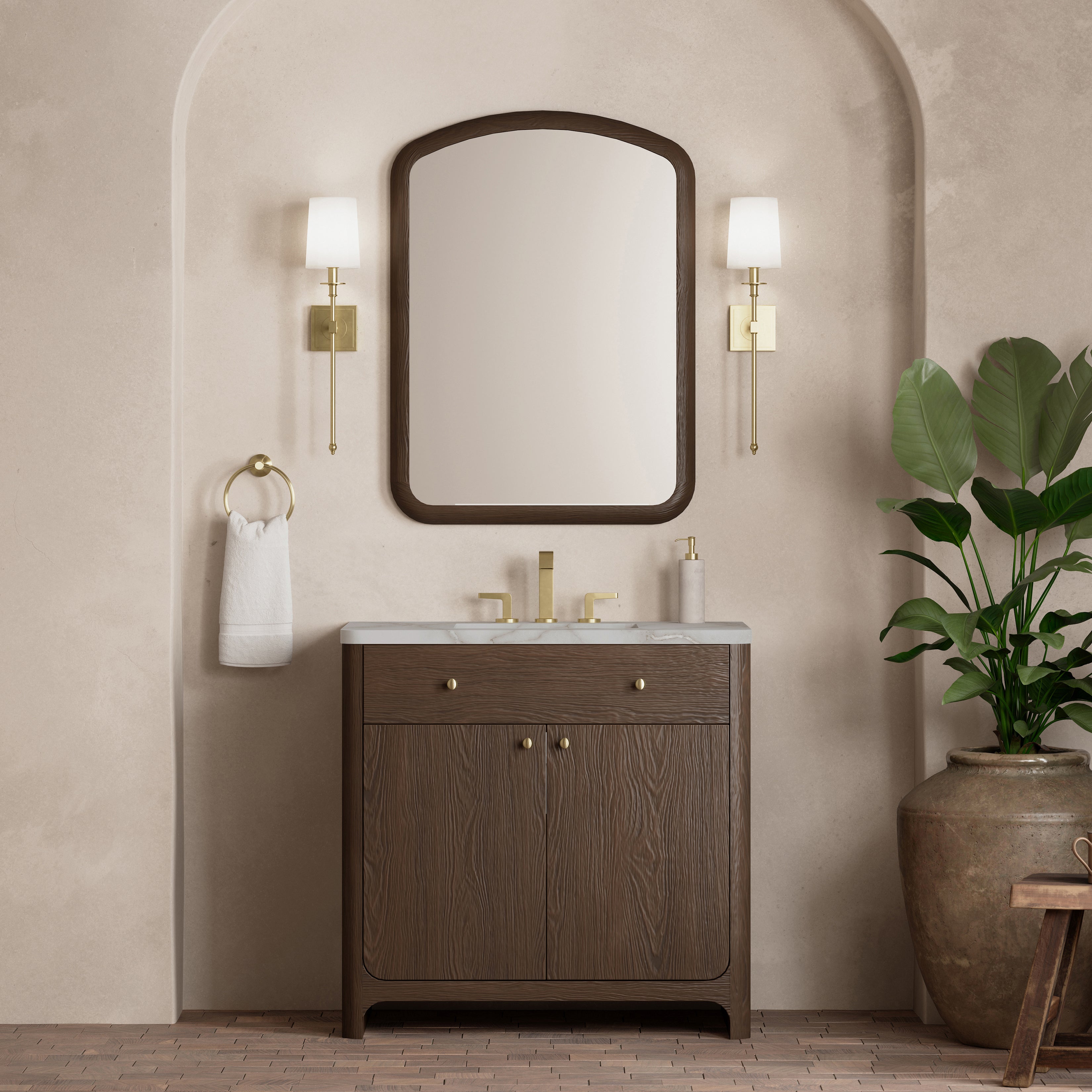 Gracyn 36" Single Vanity - 3cm Stone Top