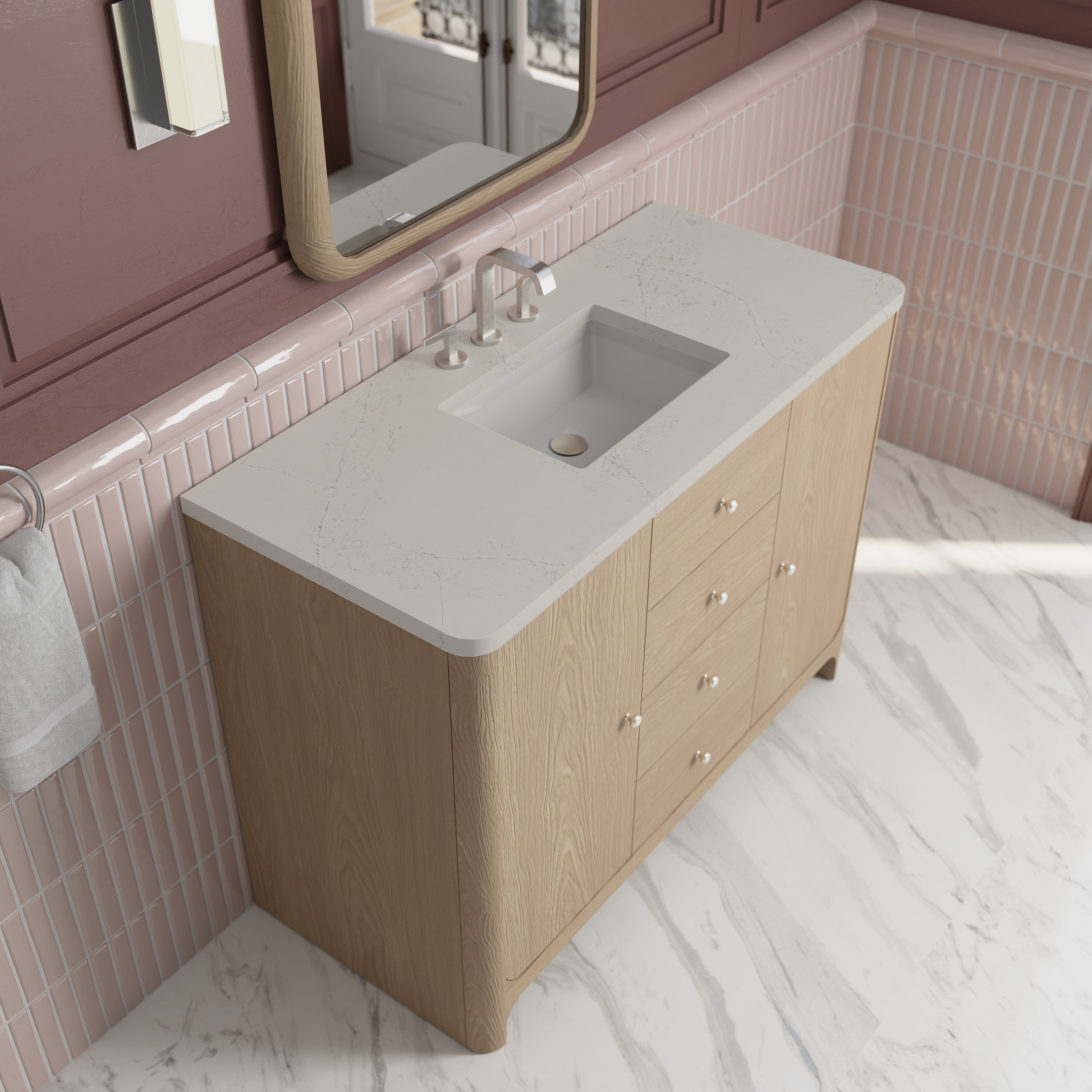 Gracyn 48" Single Vanity - 3cm Stone Top