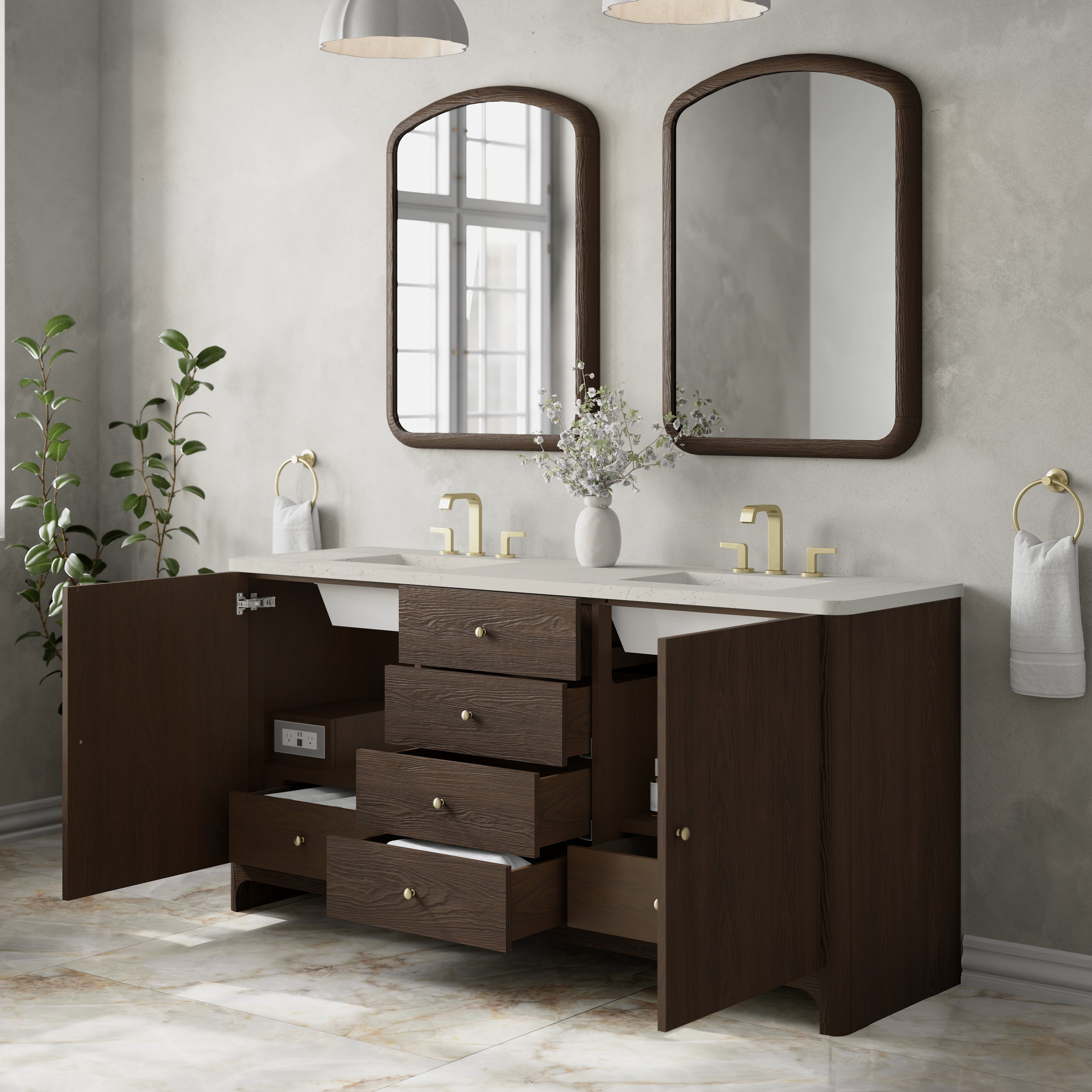 Gracyn 72" Single Vanity - 3cm Stone Top